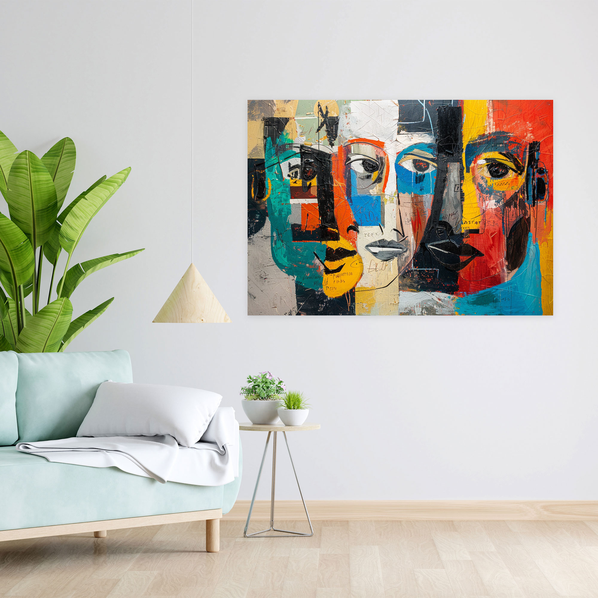 Pablo Picasso Bold Brushstrokes Wall Decoration - Pablo Picasso, Wall Art, Canvas, Canvas Print