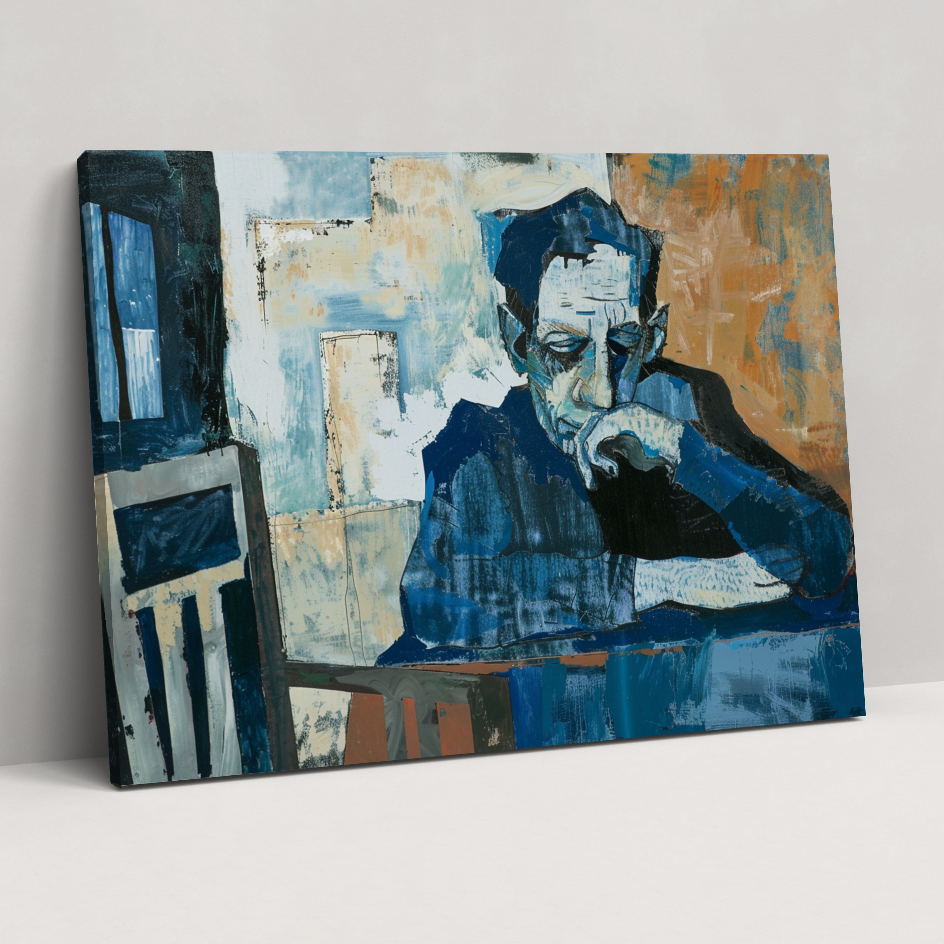 Pablo Picasso Blue Period Canvas Print - Pablo Picasso, Canvas Print, Home Decoration, Pablo Picasso