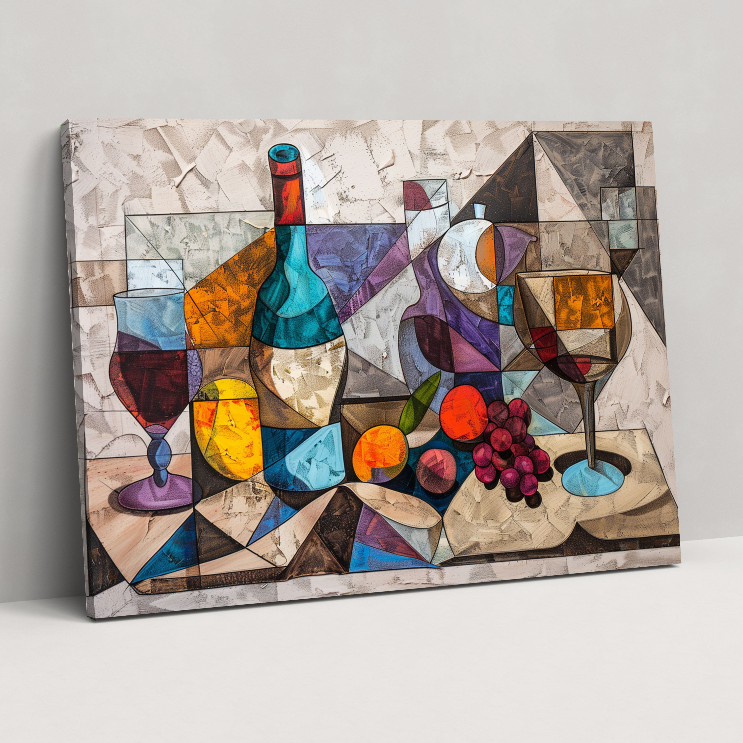 Pablo Picasso Cubist Still Life Wall Decoration - Pablo Picasso, Wall Art, Canvas, Canvas Print