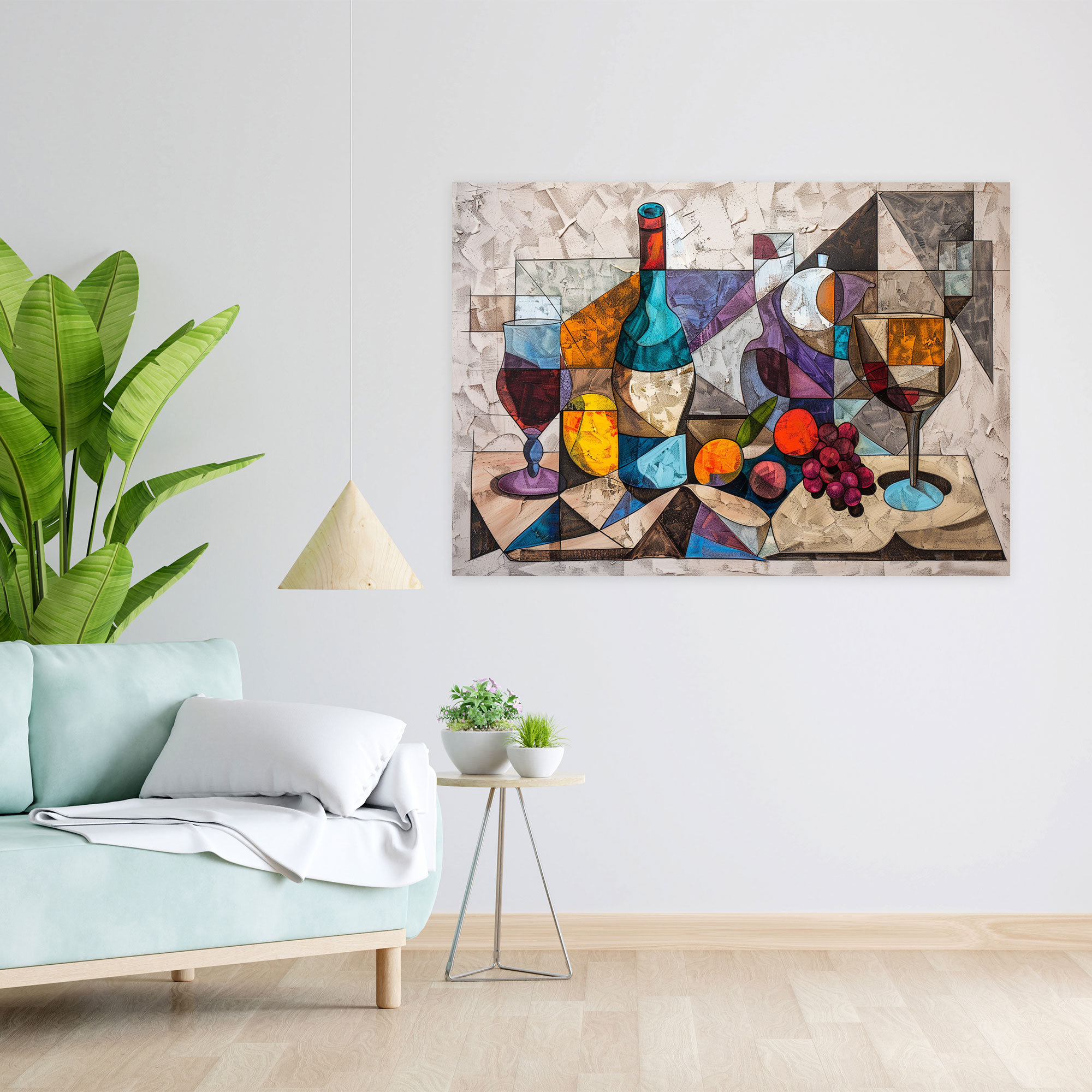 Pablo Picasso Cubist Still Life Wall Decoration - Pablo Picasso, Wall Art, Canvas, Canvas Print