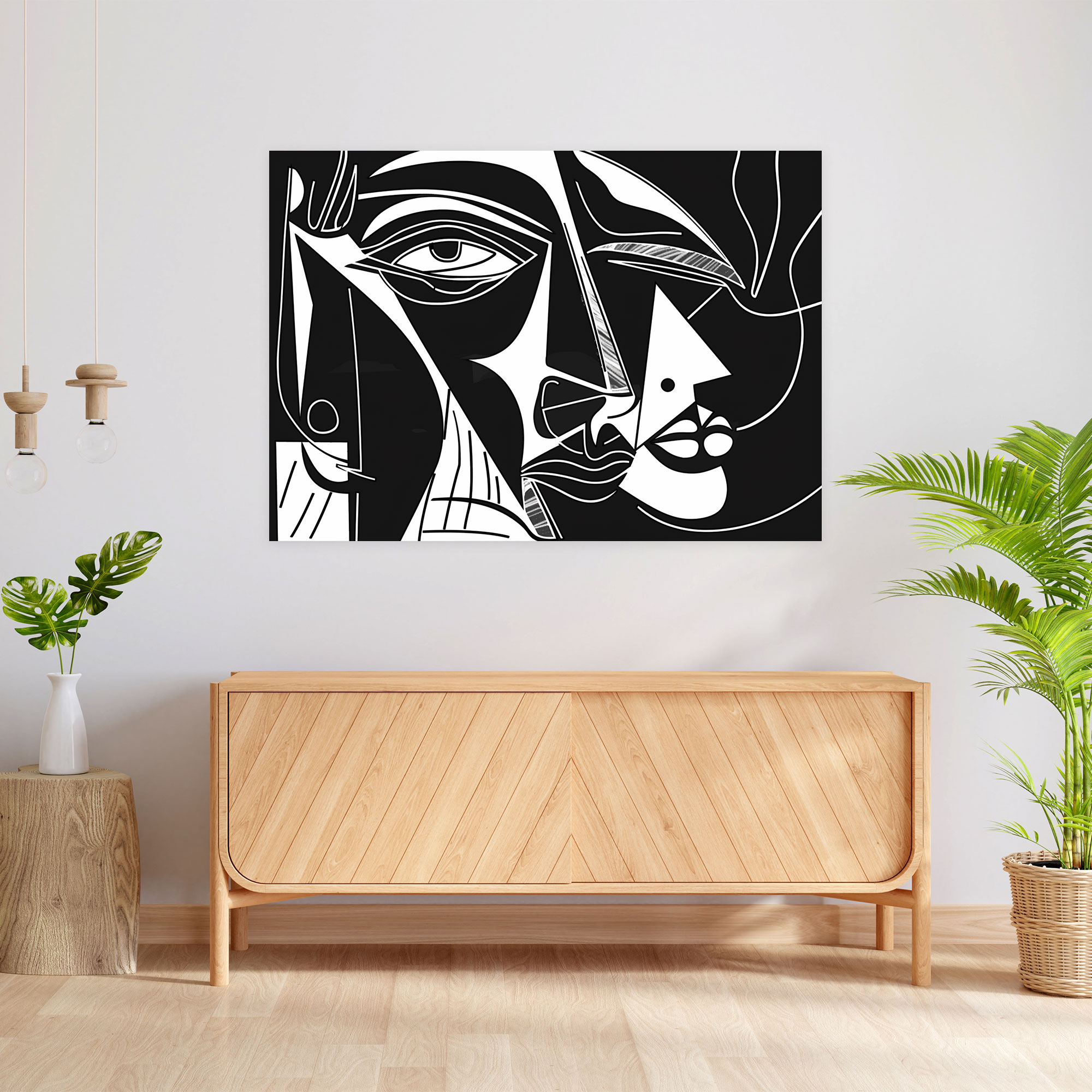 Minimalist Picasso Canvas Print - Pablo Picasso, Minimalist Art, Pablo Picasso, Wall Decoration