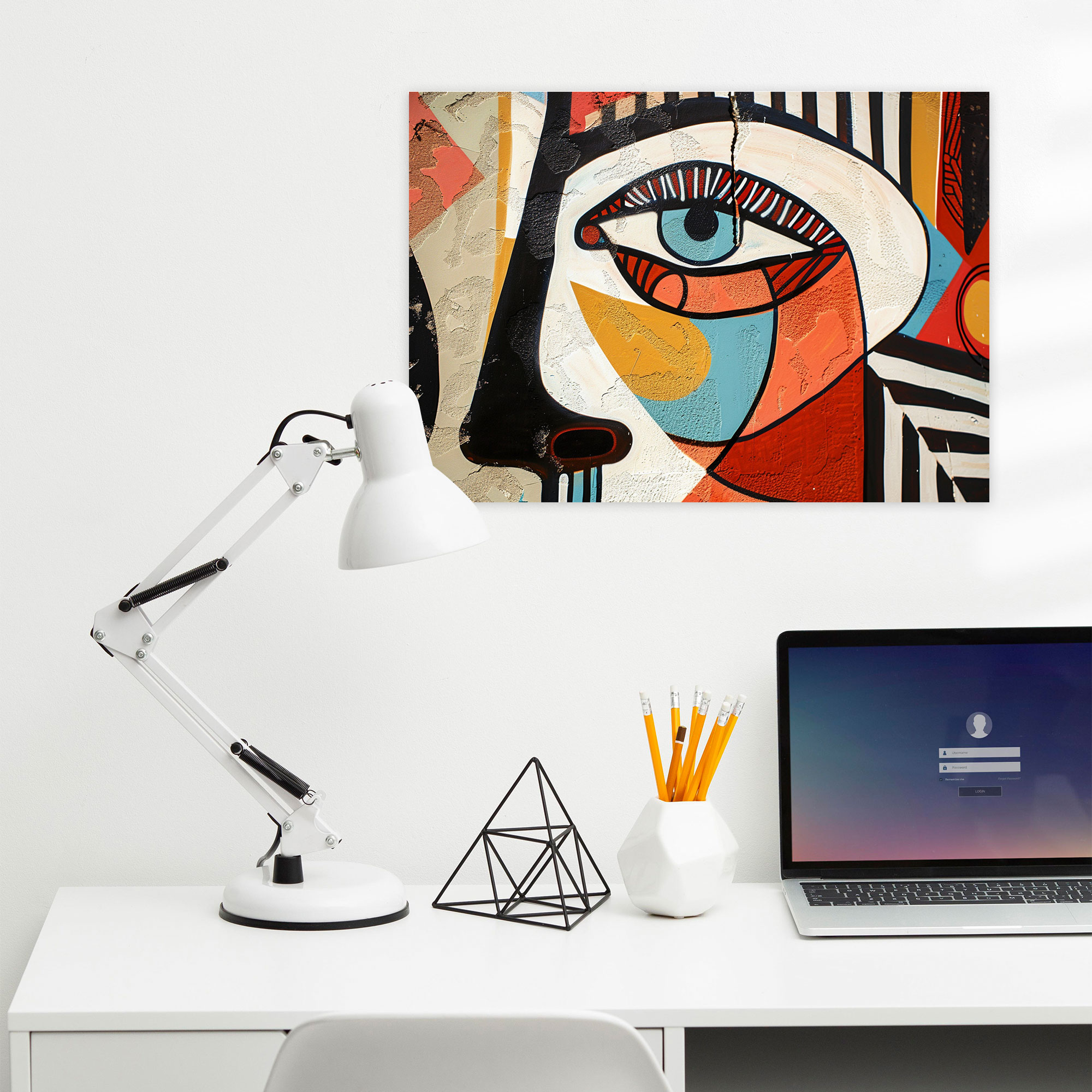 Pablo Picasso Abstract Portrait Wall Decoration - Pablo Picasso, Canvas, Canvas Print, Pablo Picasso