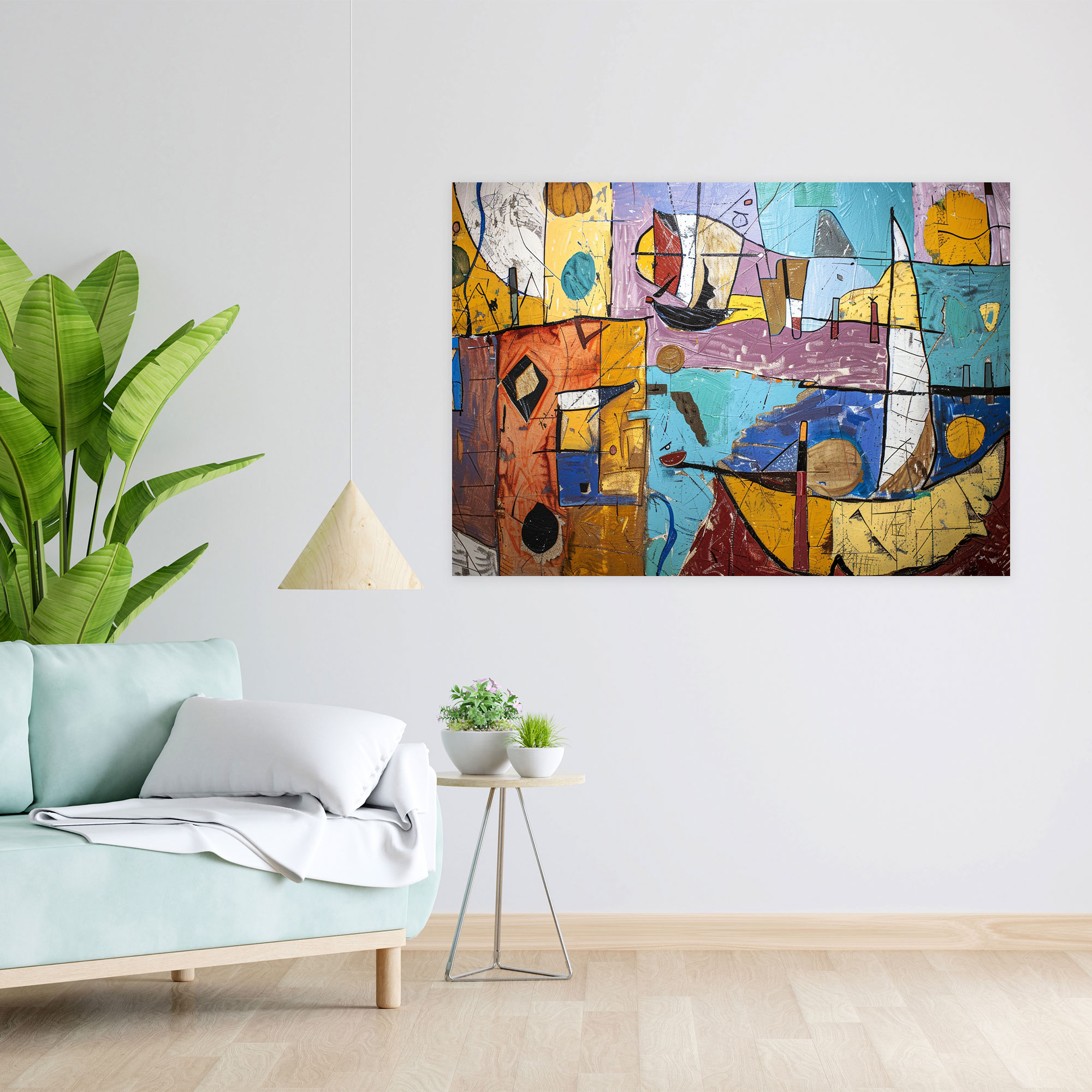 Pablo Picasso Canvas Print - Pablo Picasso, Wall Decoration, Home Decoration, Canvas