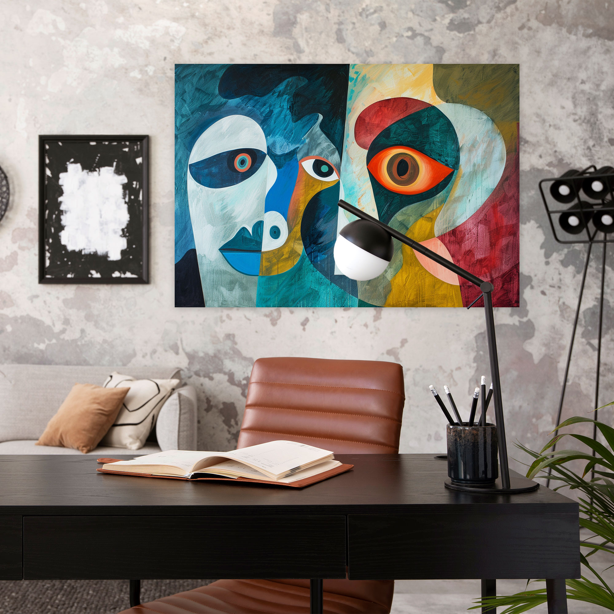Pablo Picasso Kanvas Tablo - Modern Sanat Dekoratif Kanvas Tablo