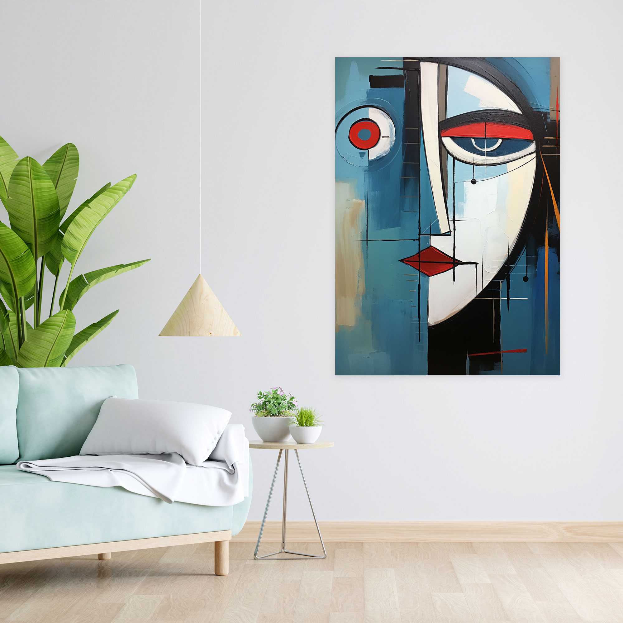 Pablo Picasso Style Canvas Print - Pablo Picasso, Home Decoration, Wall Decoration, Canvas Print