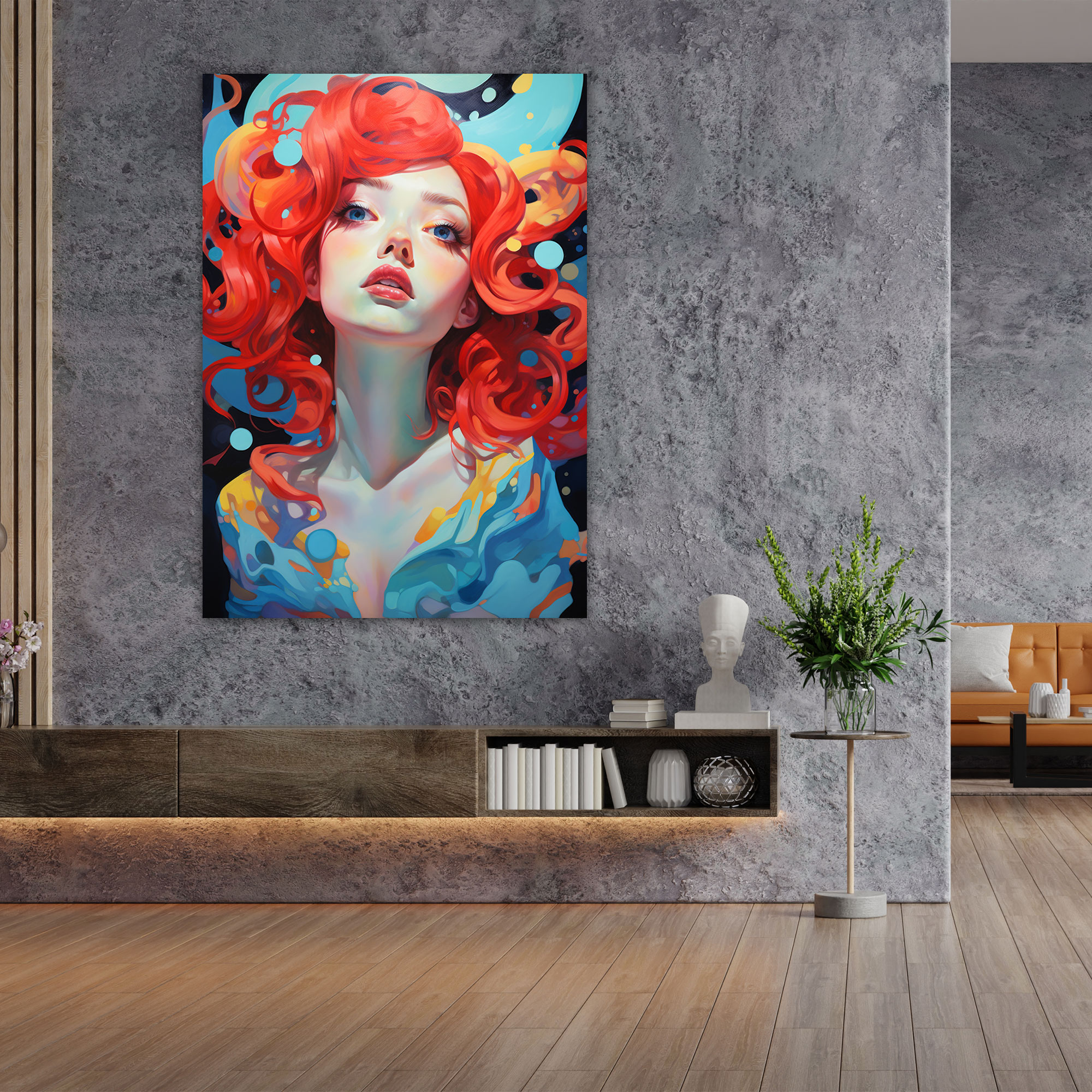 Pablo Picasso Style Canvas Print - Pablo Picasso, Pablo Picasso Style, Canvas Print, Wall Art