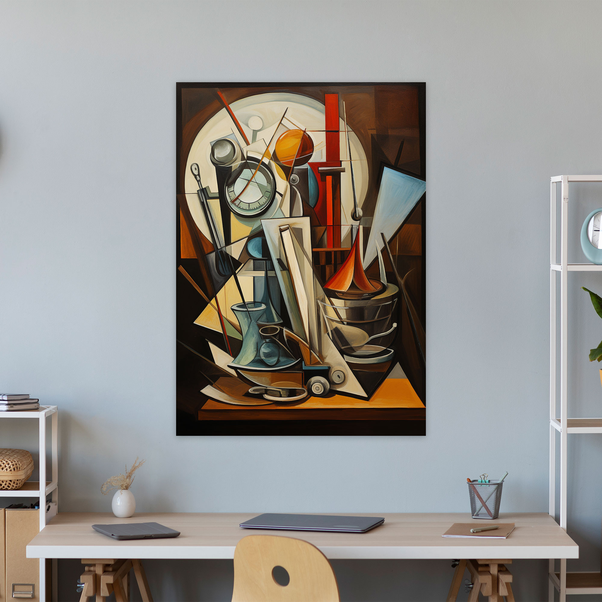 Pablo Picasso Style Wall Decoration - Pablo Picasso, Muted Colors, Pablo Picasso Style, Home Decoration