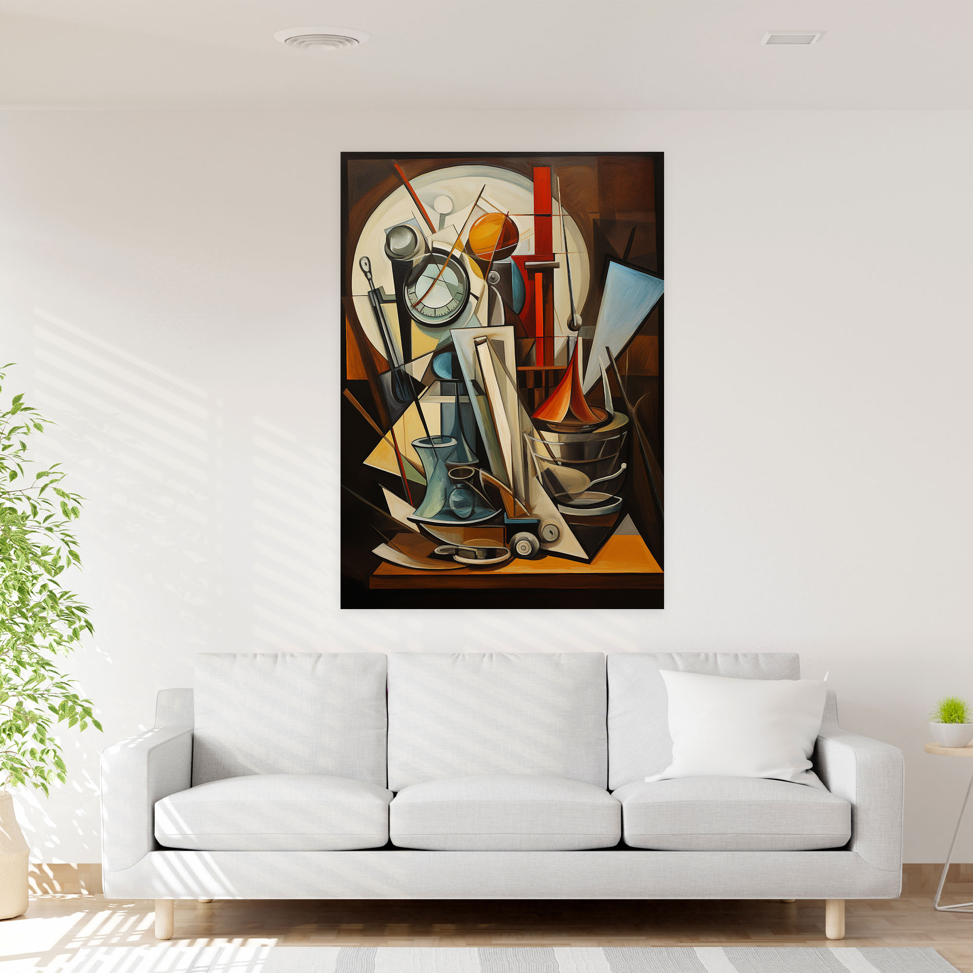 Pablo Picasso Style Wall Decoration - Pablo Picasso, Muted Colors, Pablo Picasso Style, Home Decoration