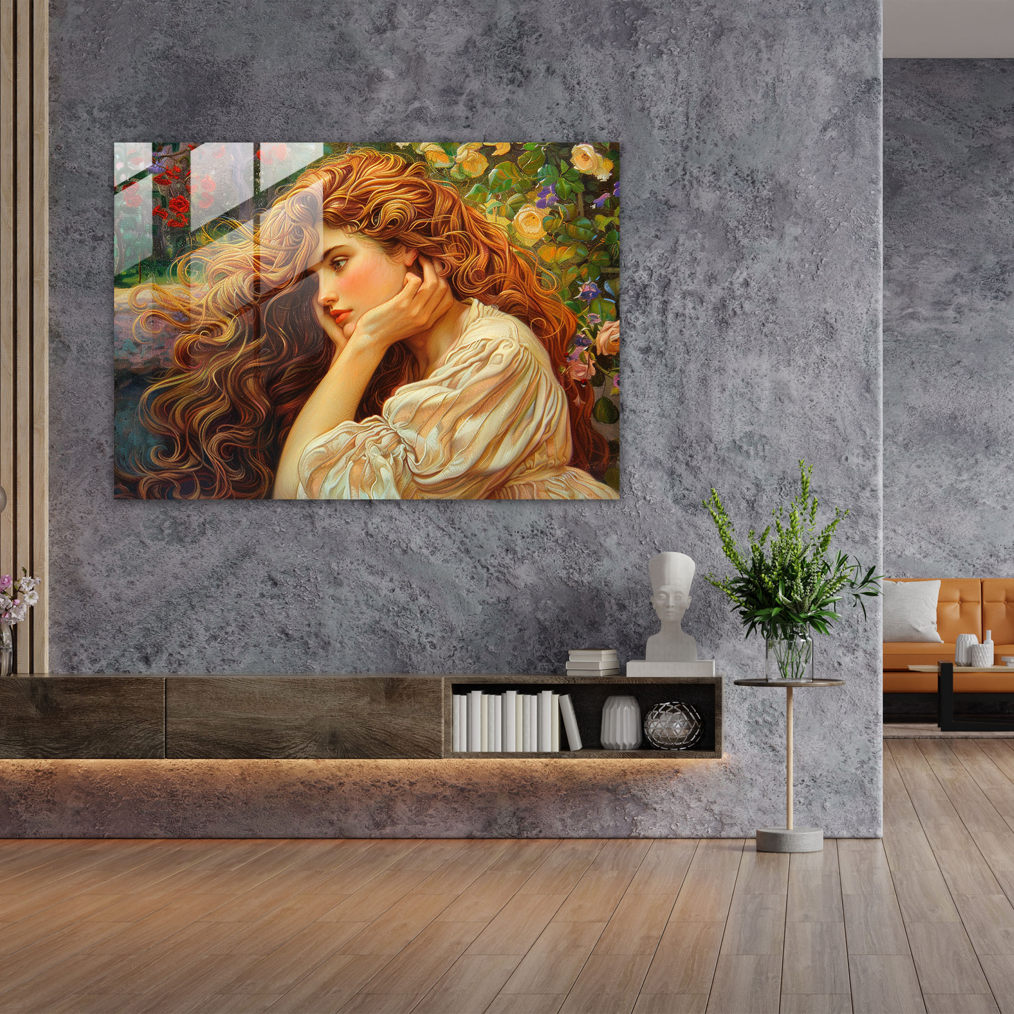 Pre-Raphaelite Brotherhood Cam Tablo - Wall Decoration Modern Sanat Ev Dekorasyonu