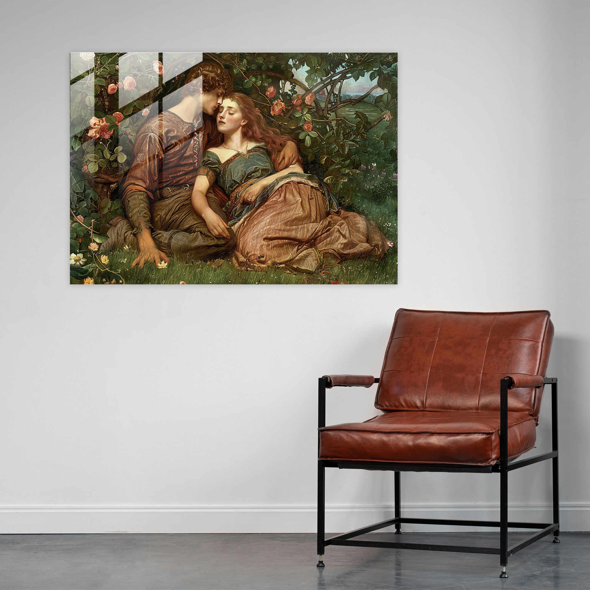 Pre-Raphaelite Brotherhood Cam Tablo - Ev Dekorasyonu ve Cam Sanatı için En İyi Seçim