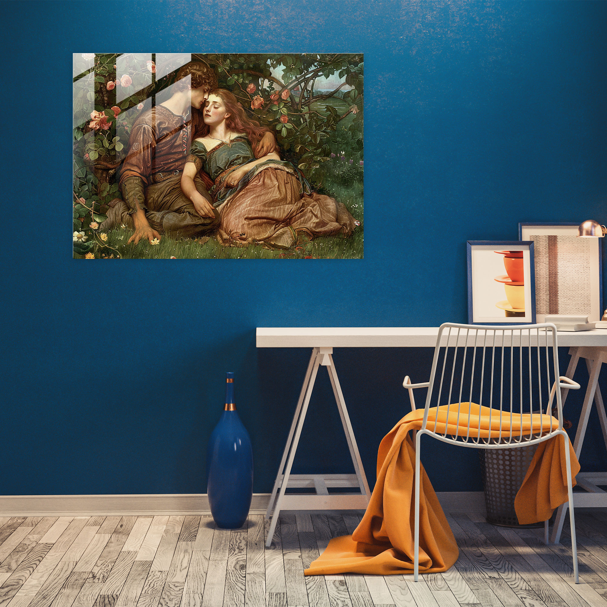 Pre-Raphaelite Brotherhood Cam Tablo - Ev Dekorasyonu ve Cam Sanatı için En İyi Seçim