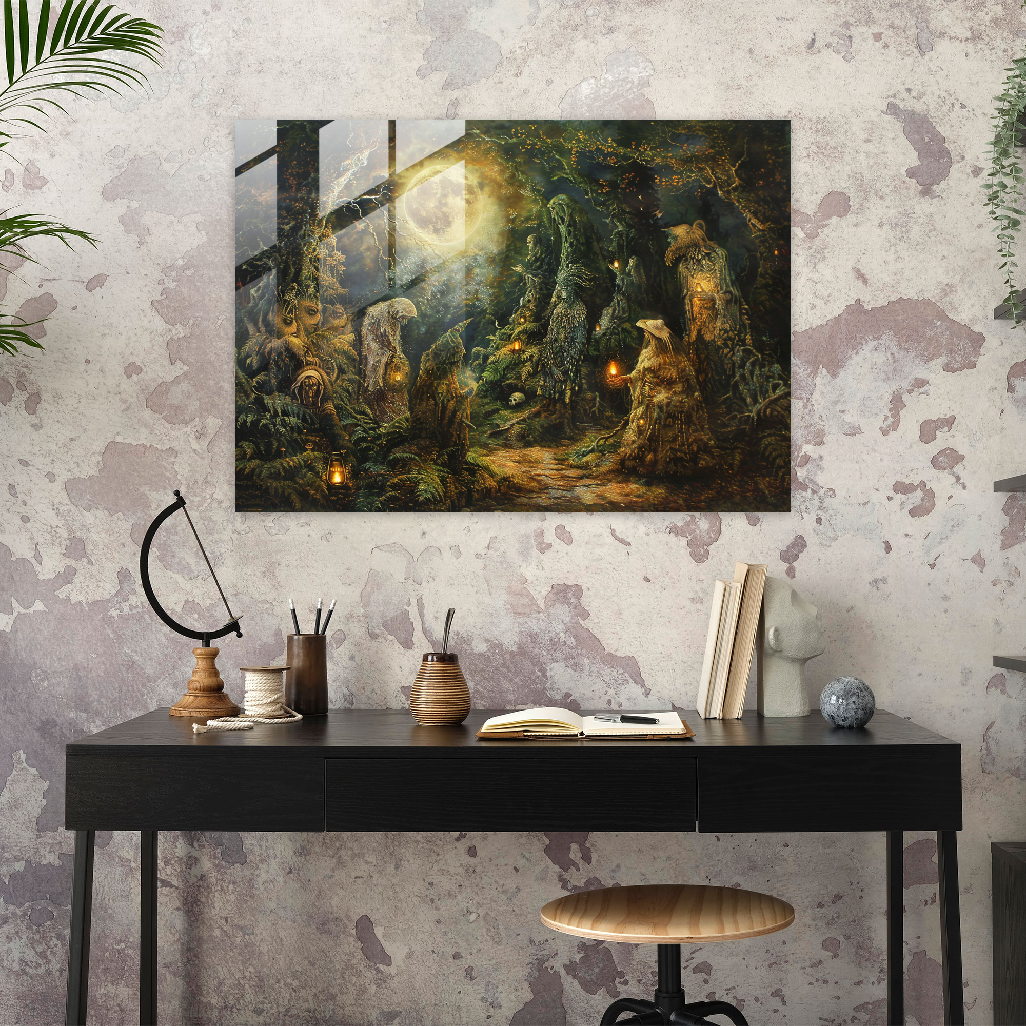 Pre-Raphaelite Brotherhood Cam Tablo Sanatı - Modern Sanat Cam Duvar Sanatı