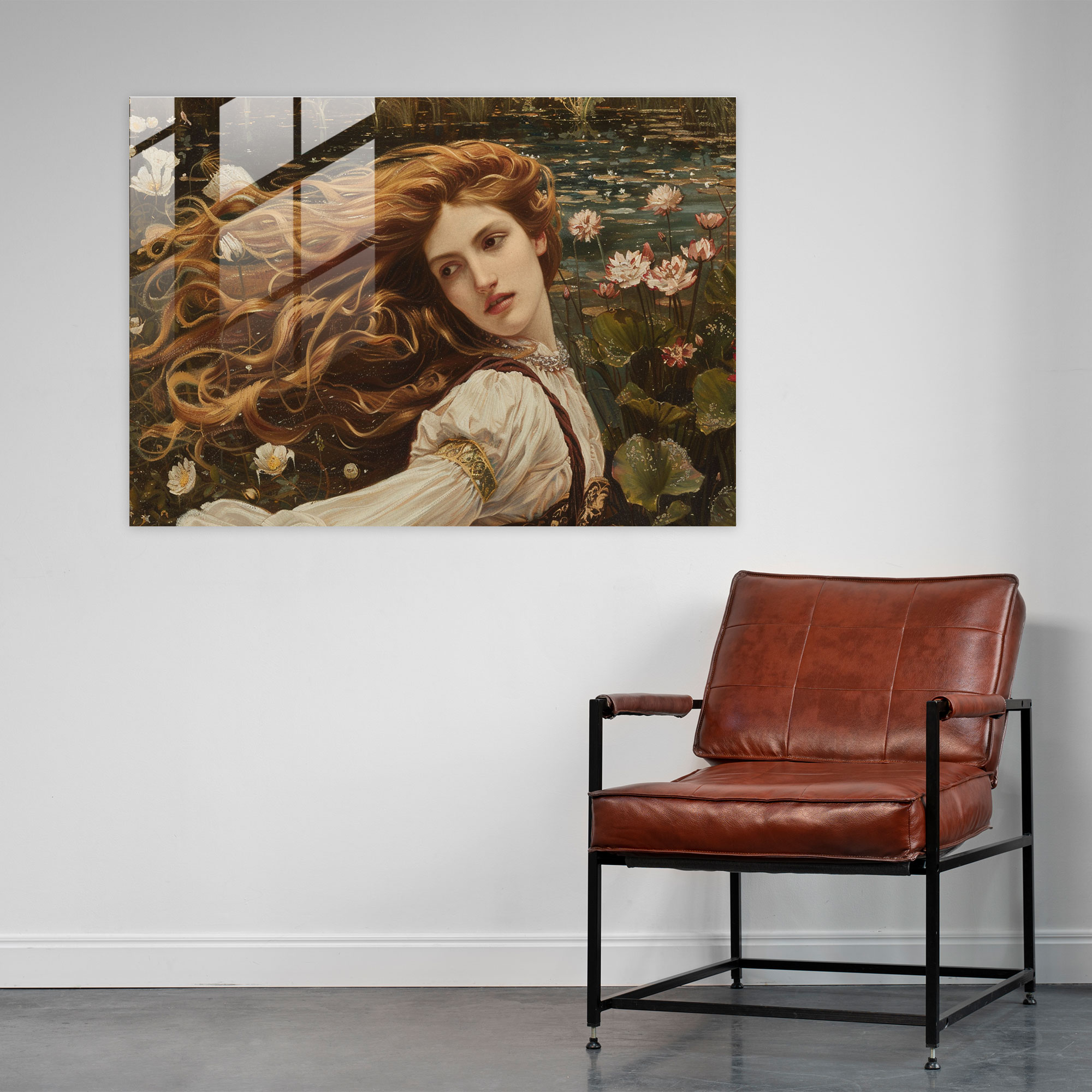 Pre-Raphaelite Brotherhood Cam Tablosu - Pre-Raphaelite Brotherhood Cam Sanatı Modern Sanat