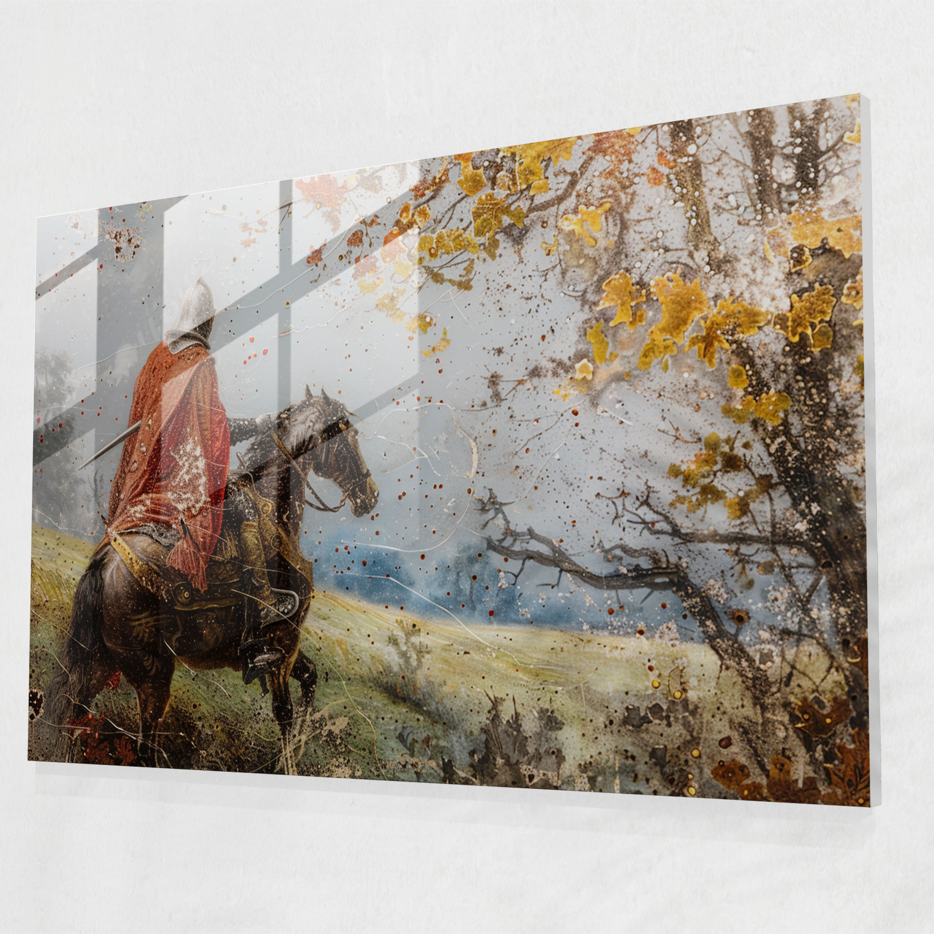 Pre-Raphaelite Brotherhood Cam Tablo - Ev Dekorasyonu Modern Sanat