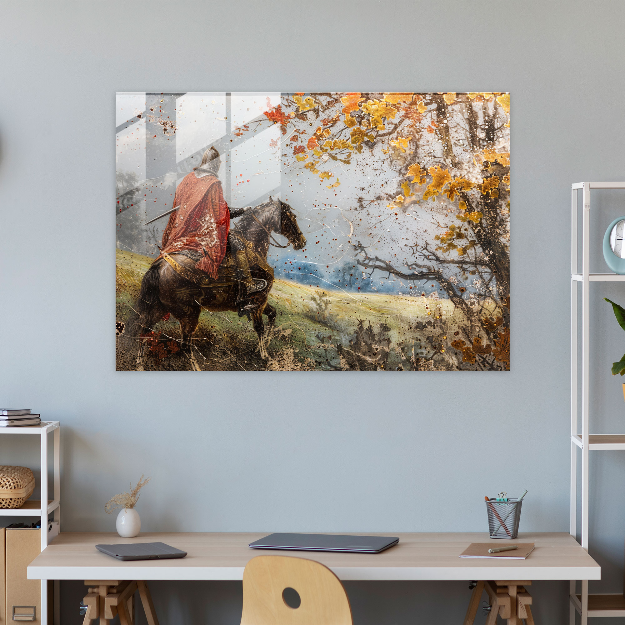 Pre-Raphaelite Brotherhood Cam Tablo - Ev Dekorasyonu Modern Sanat