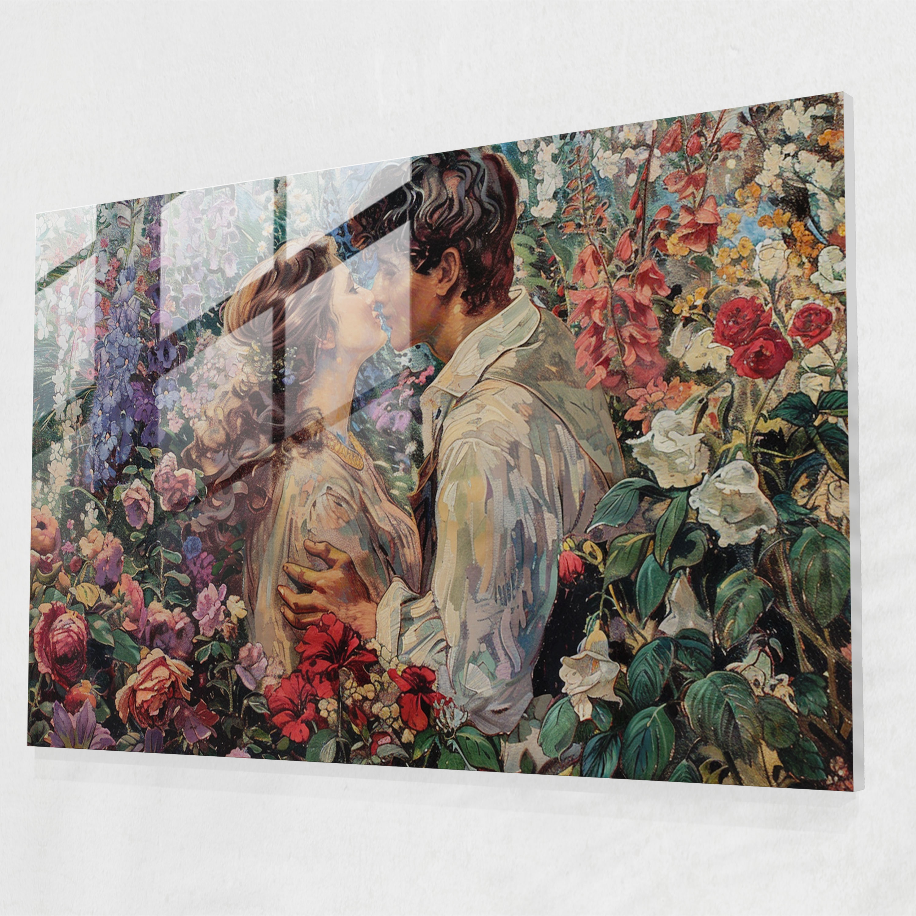 Pre-Raphaelite Brotherhood Cam Tablo Ev Dekorasyonu