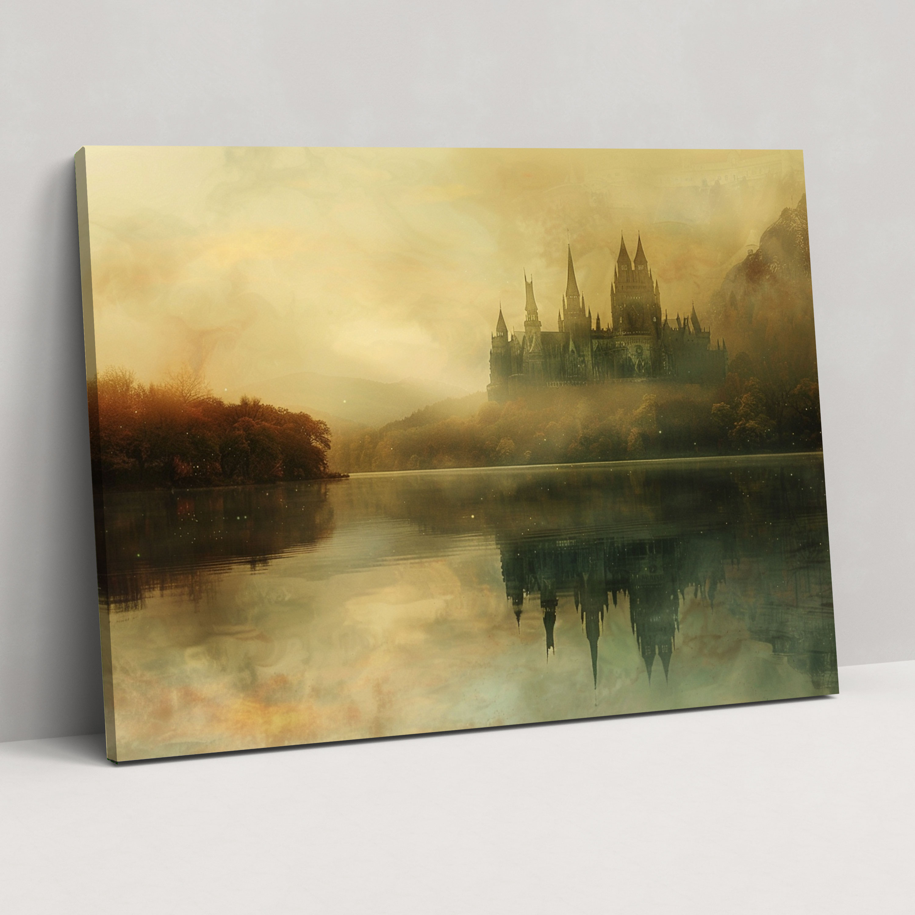 Castle Reflection Wall Decoration - Pre-Raphaelite Brotherhood, Pre-Raphaelite Brotherhood, Wall Decoration, Home Decoration