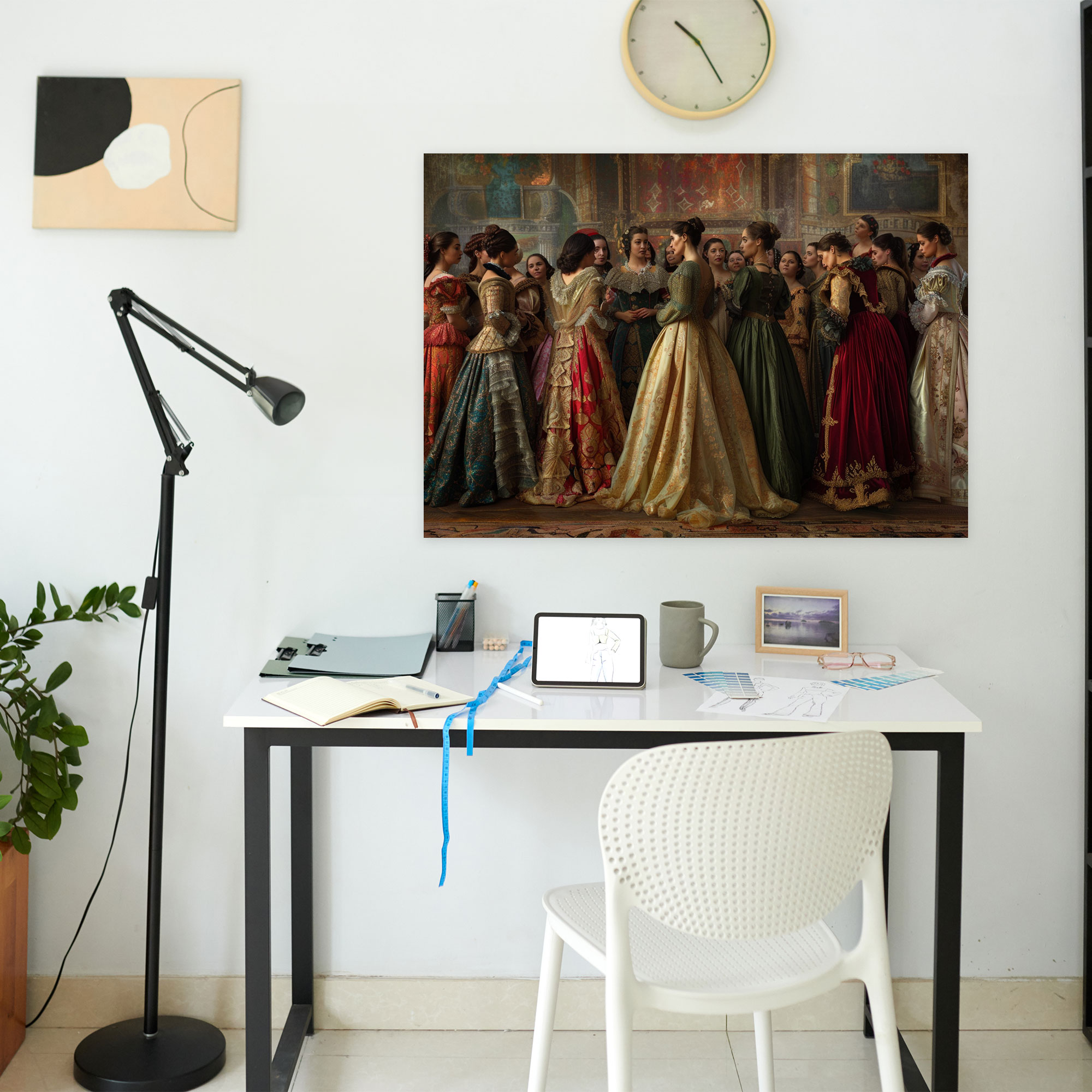 Noblewomen Elegance Canvas Print - Pre-Raphaelite Brotherhood, Wall Art, Canvas Print, Canvas