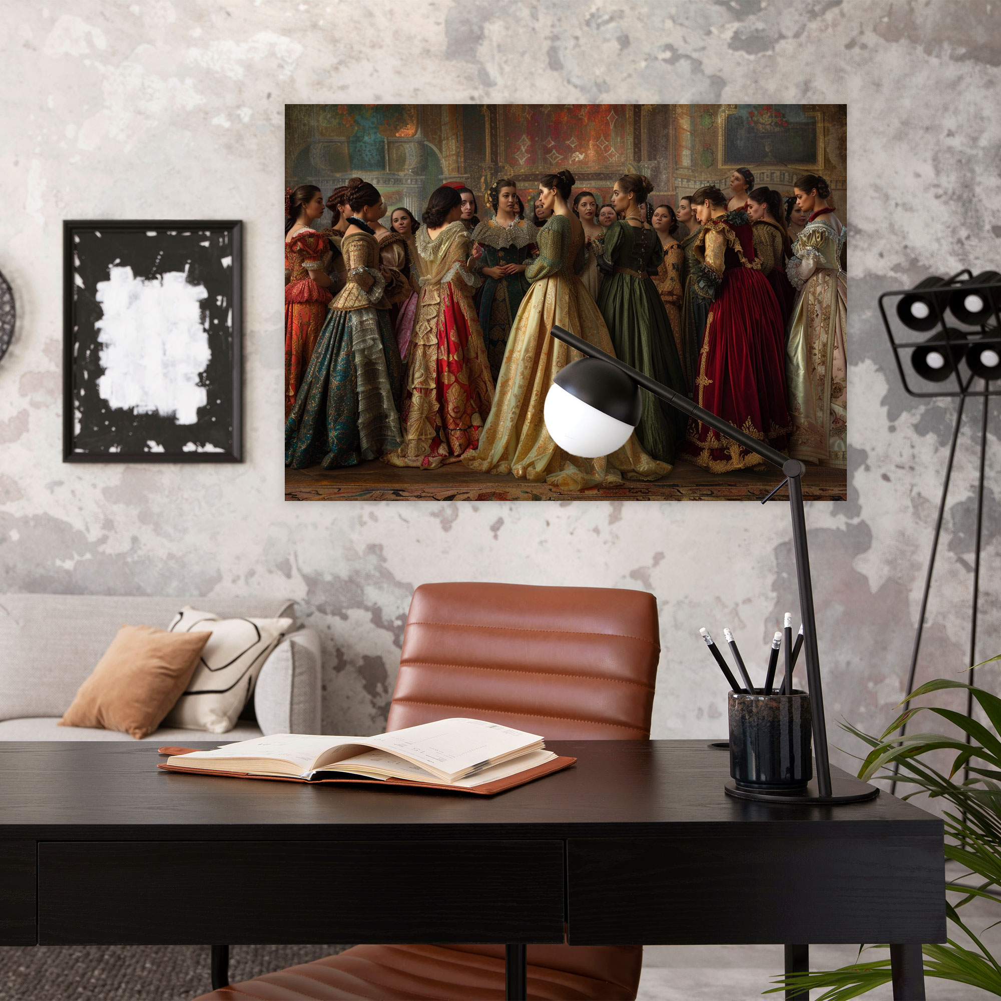Noblewomen Elegance Canvas Print - Pre-Raphaelite Brotherhood, Wall Art, Canvas Print, Canvas