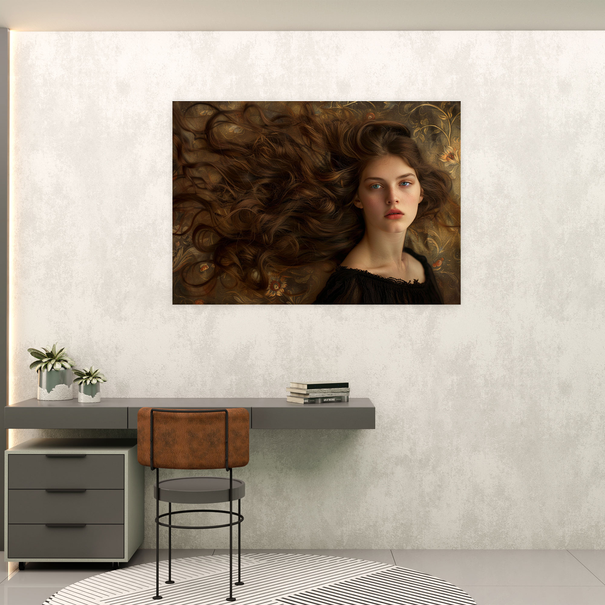 Mysterious Beauty Canvas Print - Pre-Raphaelite Brotherhood, Home Decoration, Pre-Raphaelite Brotherhood, Wall Decoration