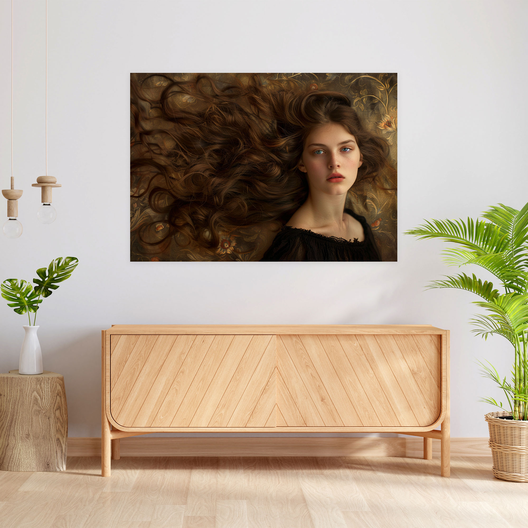Mysterious Beauty Canvas Print - Pre-Raphaelite Brotherhood, Home Decoration, Pre-Raphaelite Brotherhood, Wall Decoration
