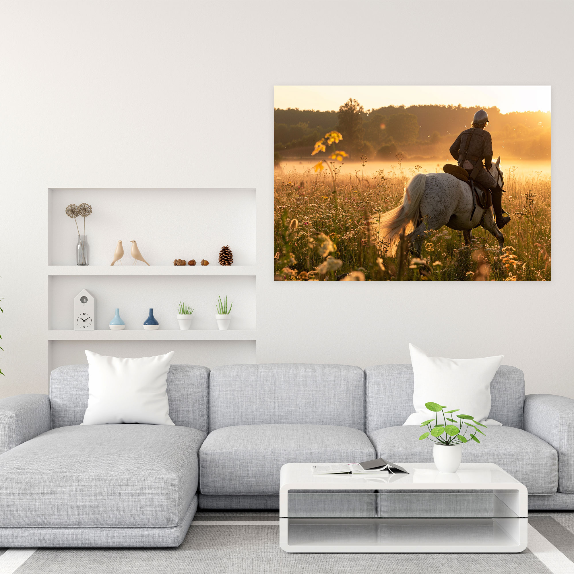 Knight's Journey Wall Decoration - Pre-Raphaelite Brotherhood, Wall Decoration, Canvas, Wall Art
