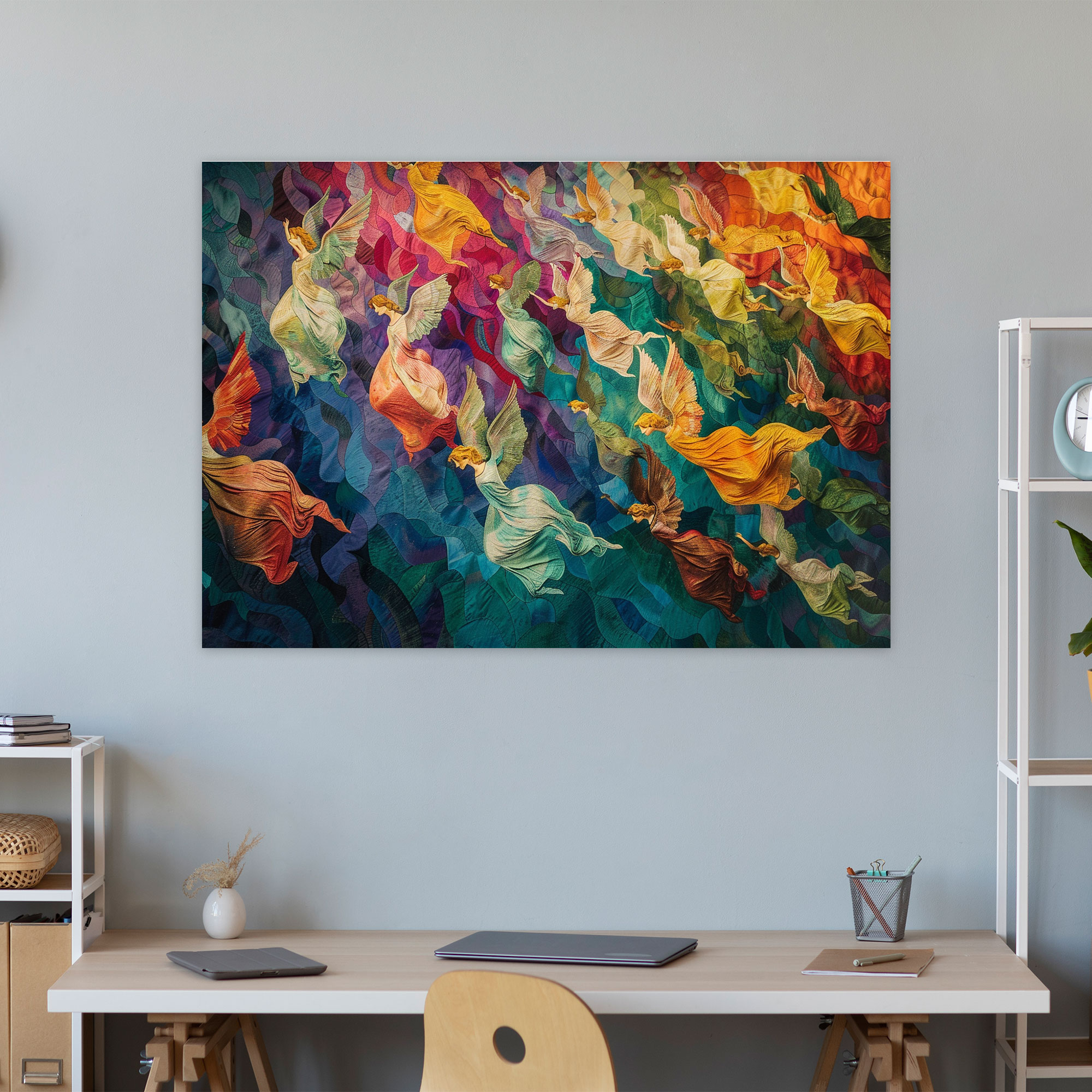 Heavenly Angels Wall Art - Pre-Raphaelite Brotherhood, Canvas Print, Home Decoration, Wall Art