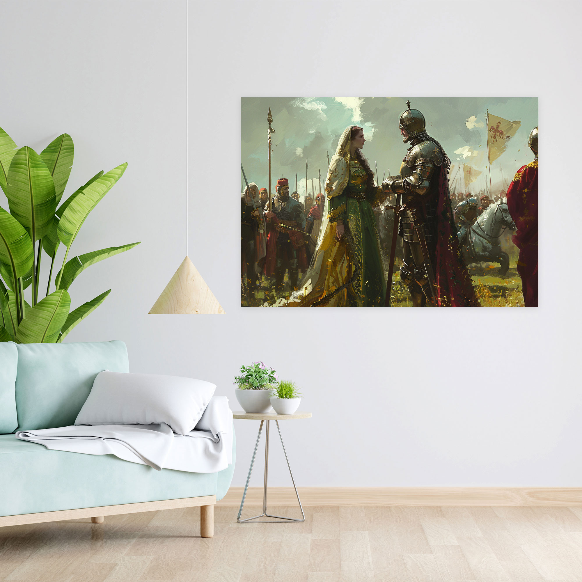 Knights In Shining Armor Wall Art - Pre-Raphaelite Brotherhood, Home Decoration, Canvas Print, Wall Decoration
