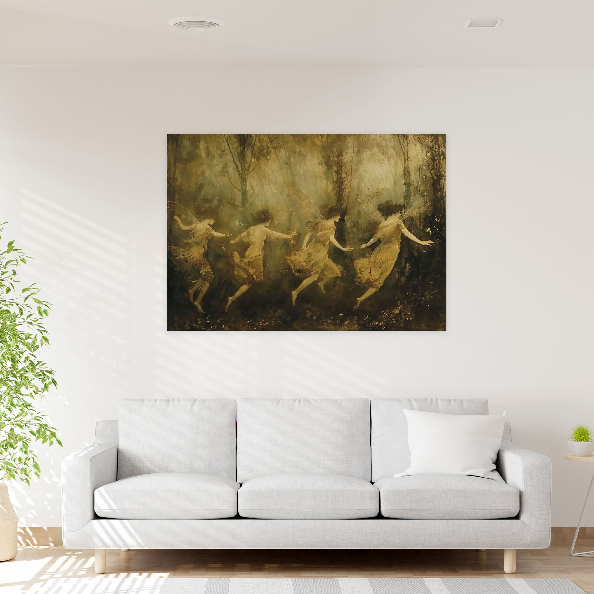 Ethereal Fairies Canvas Print - Pre-Raphaelite Brotherhood, Canvas Print, Pre-Raphaelite Brotherhood, Wall Decoration
