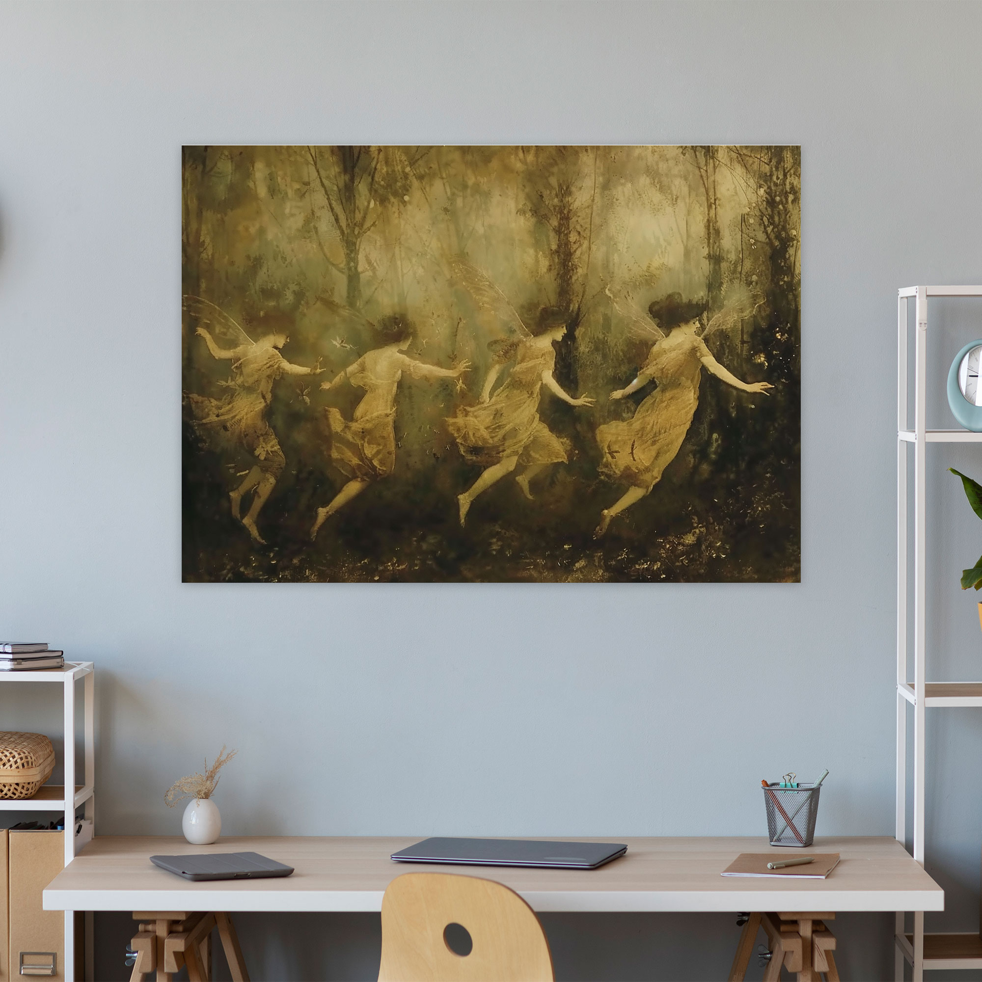 Ethereal Fairies Canvas Print - Pre-Raphaelite Brotherhood, Canvas Print, Pre-Raphaelite Brotherhood, Wall Decoration