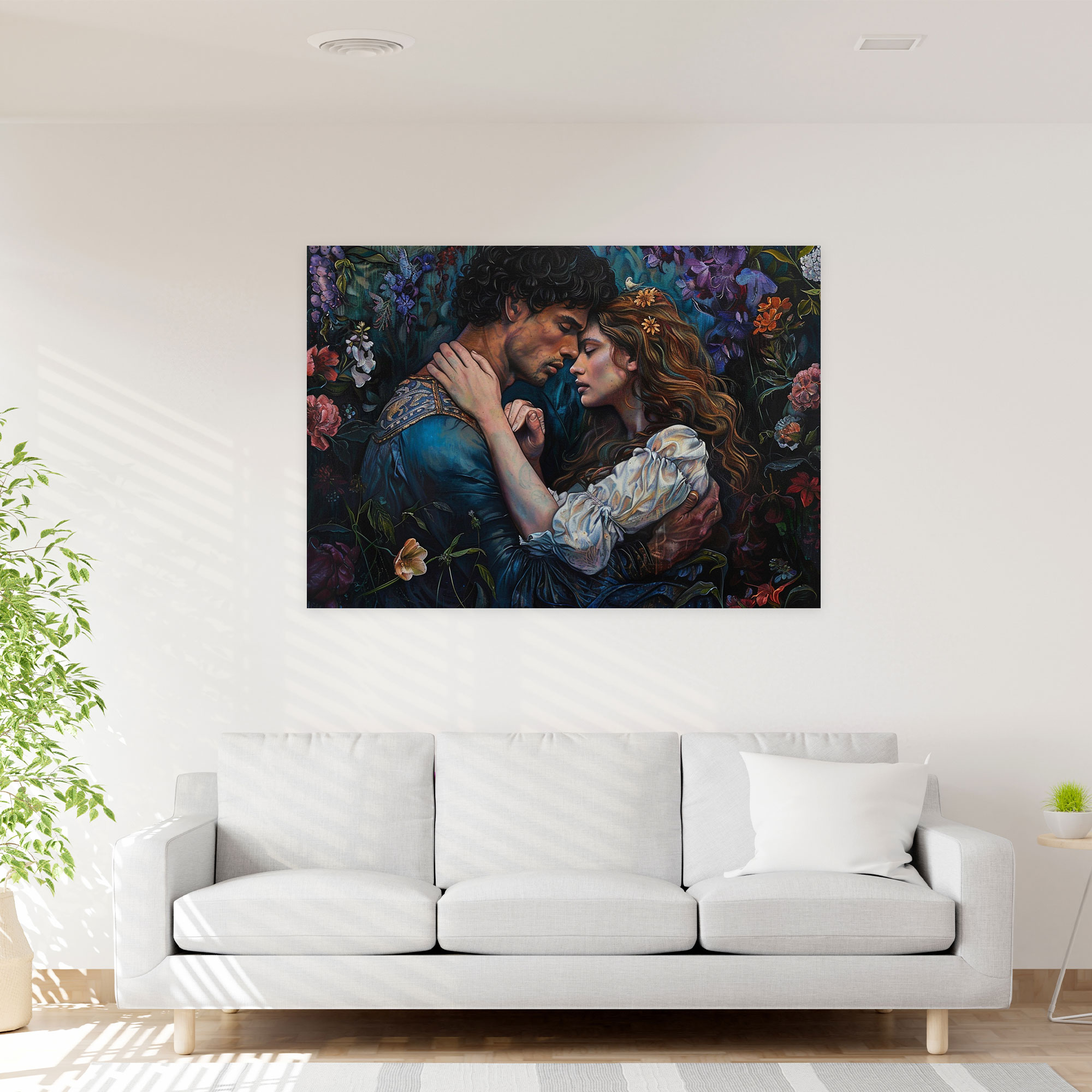 Love And Longing Canvas Print - Pre-Raphaelite Brotherhood, Pre-Raphaelite Brotherhood, Canvas Print, Wall Decoration