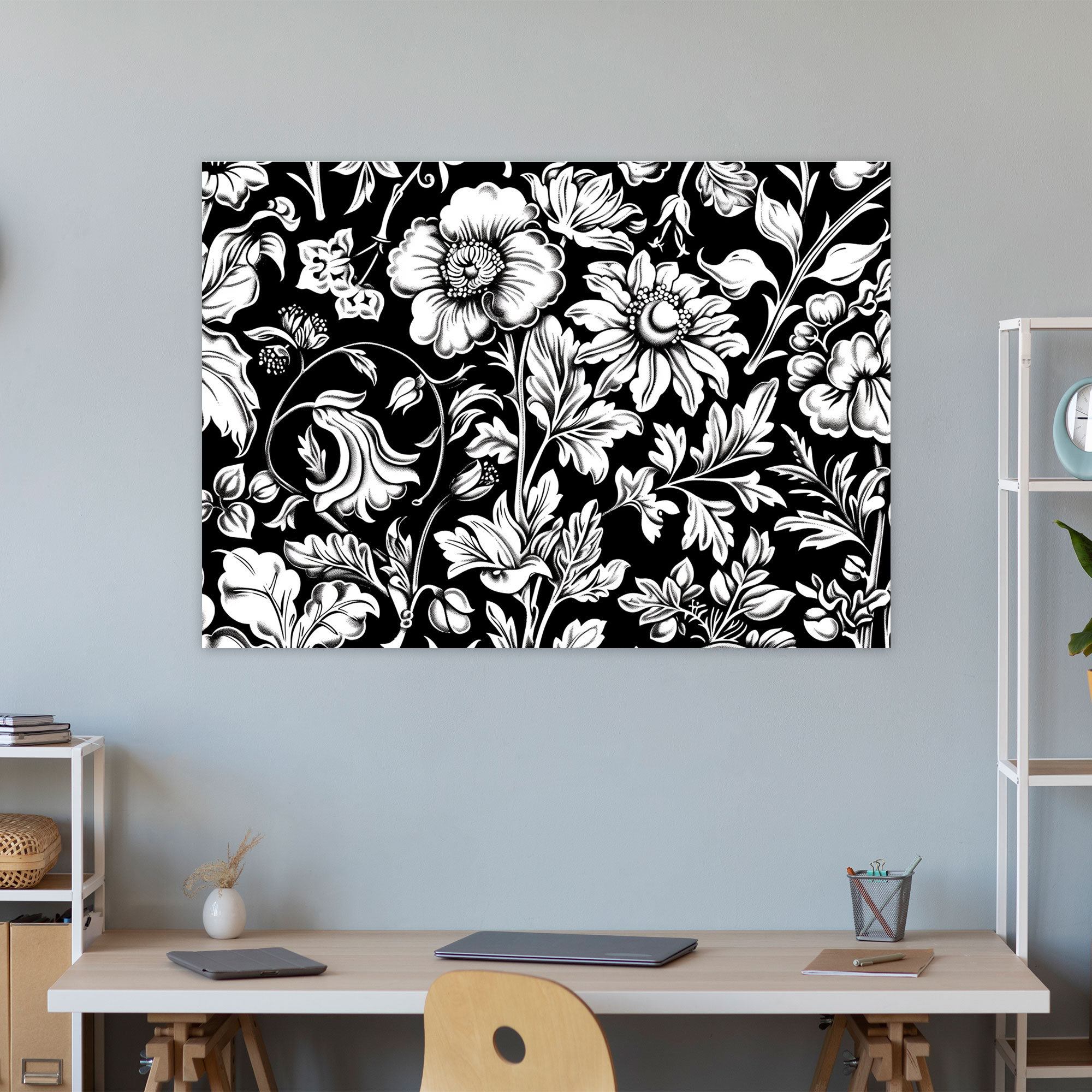 Intricate Floral Wall Art - Pre-Raphaelite Brotherhood, Canvas Print, Pre-Raphaelite Brotherhood, Canvas Wall Art