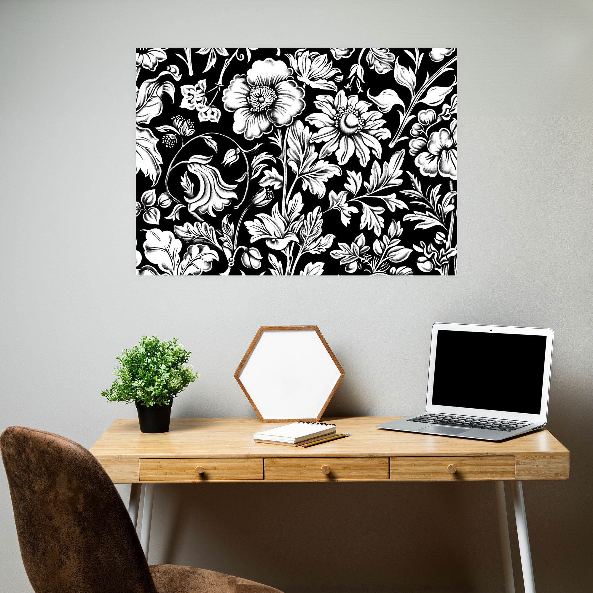 Intricate Floral Wall Art - Pre-Raphaelite Brotherhood, Canvas Print, Pre-Raphaelite Brotherhood, Canvas Wall Art