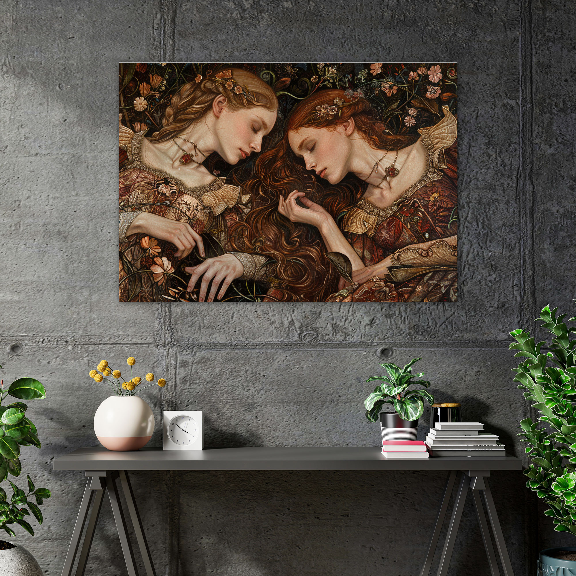 Pre-Raphaelite Brotherhood Canvas Print - Pre-Raphaelite Brotherhood, Canvas Print, Pre-Raphaelite Brotherhood, Wall Decoration