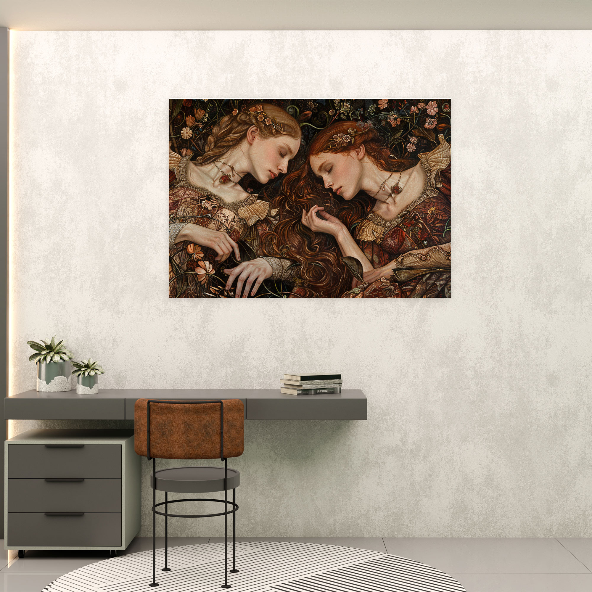 Pre-Raphaelite Brotherhood Canvas Print - Pre-Raphaelite Brotherhood, Canvas Print, Pre-Raphaelite Brotherhood, Wall Decoration