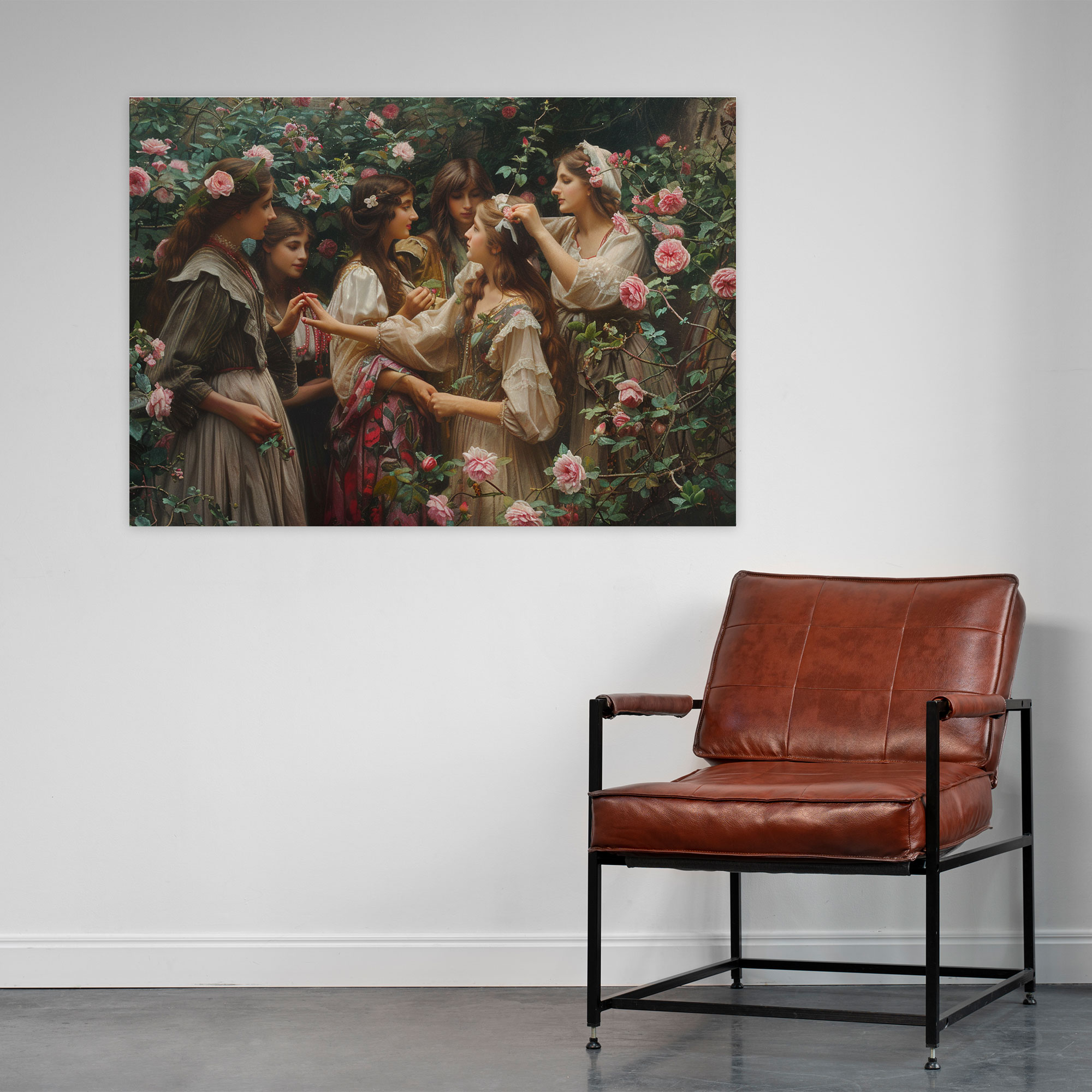 Pre-Raphaelite Brotherhood Canvas Print - Pre-Raphaelite Brotherhood, Canvas Wall Art, Wall Art, Canvas Print