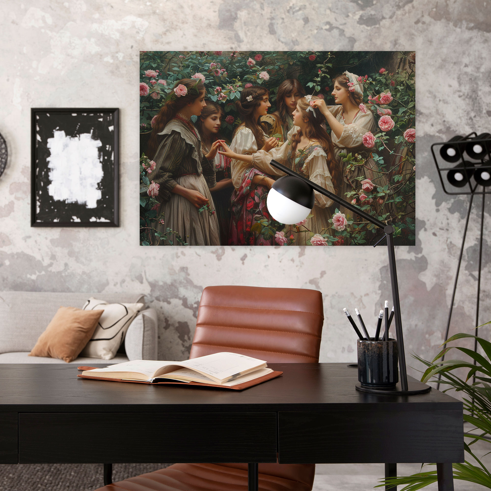 Pre-Raphaelite Brotherhood Canvas Print - Pre-Raphaelite Brotherhood, Canvas Wall Art, Wall Art, Canvas Print
