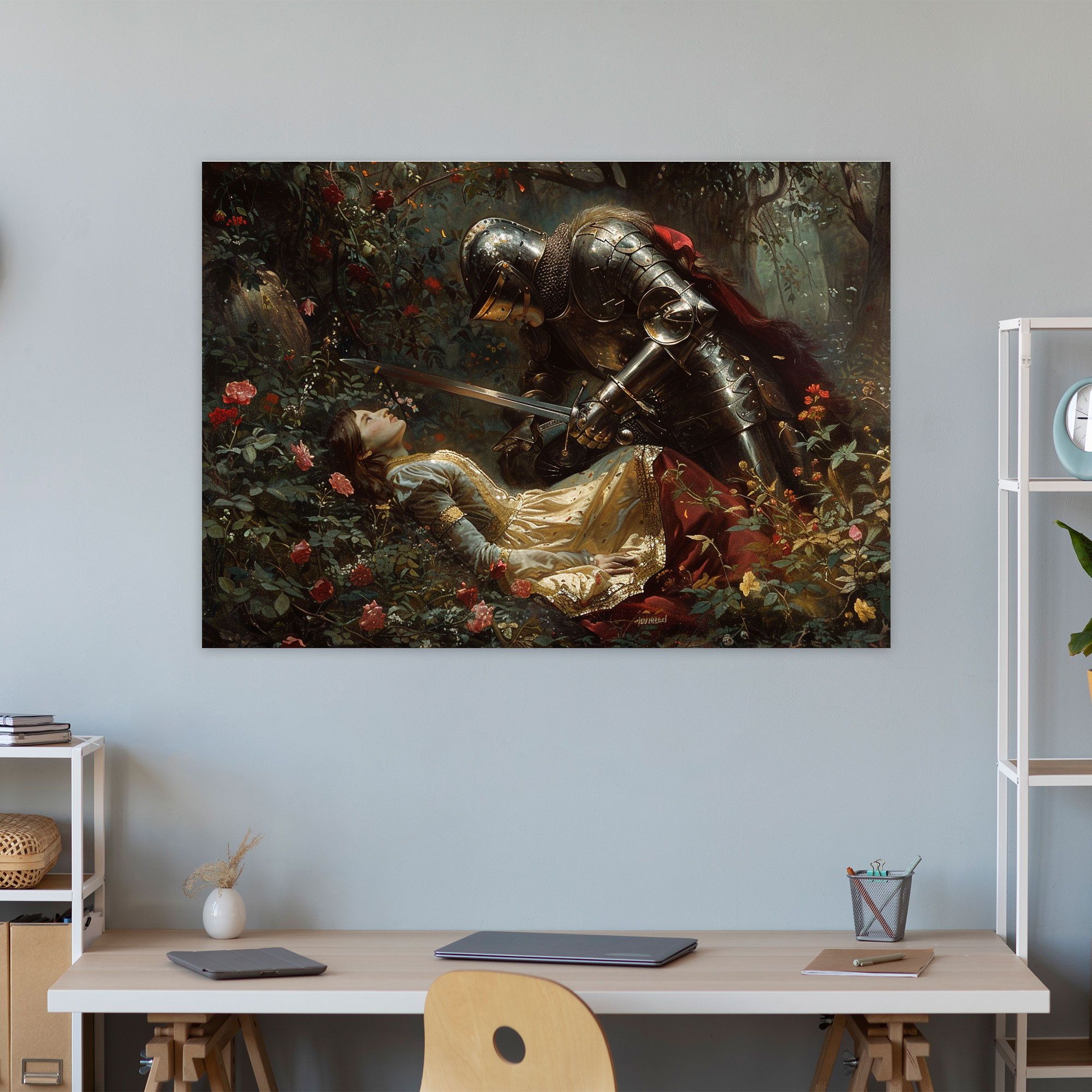 Pre-Raphaelite Brotherhood Canvas Print - Pre-Raphaelite Brotherhood, Canvas, Home Decoration, Canvas Print
