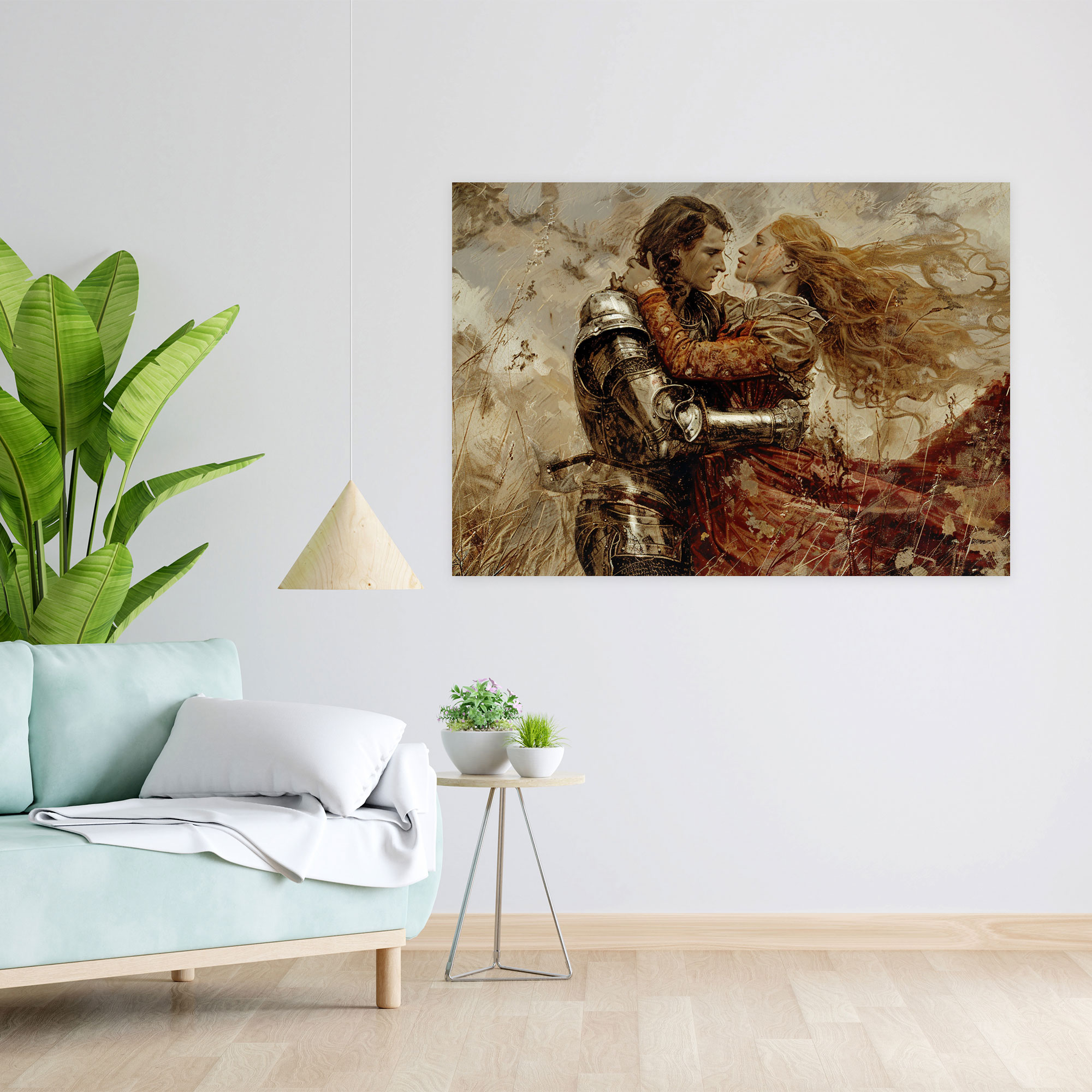 Pre-Raphaelite Brotherhood Knight Canvas Print - Pre-Raphaelite Brotherhood, Canvas Print, Home Decoration, Wall Art