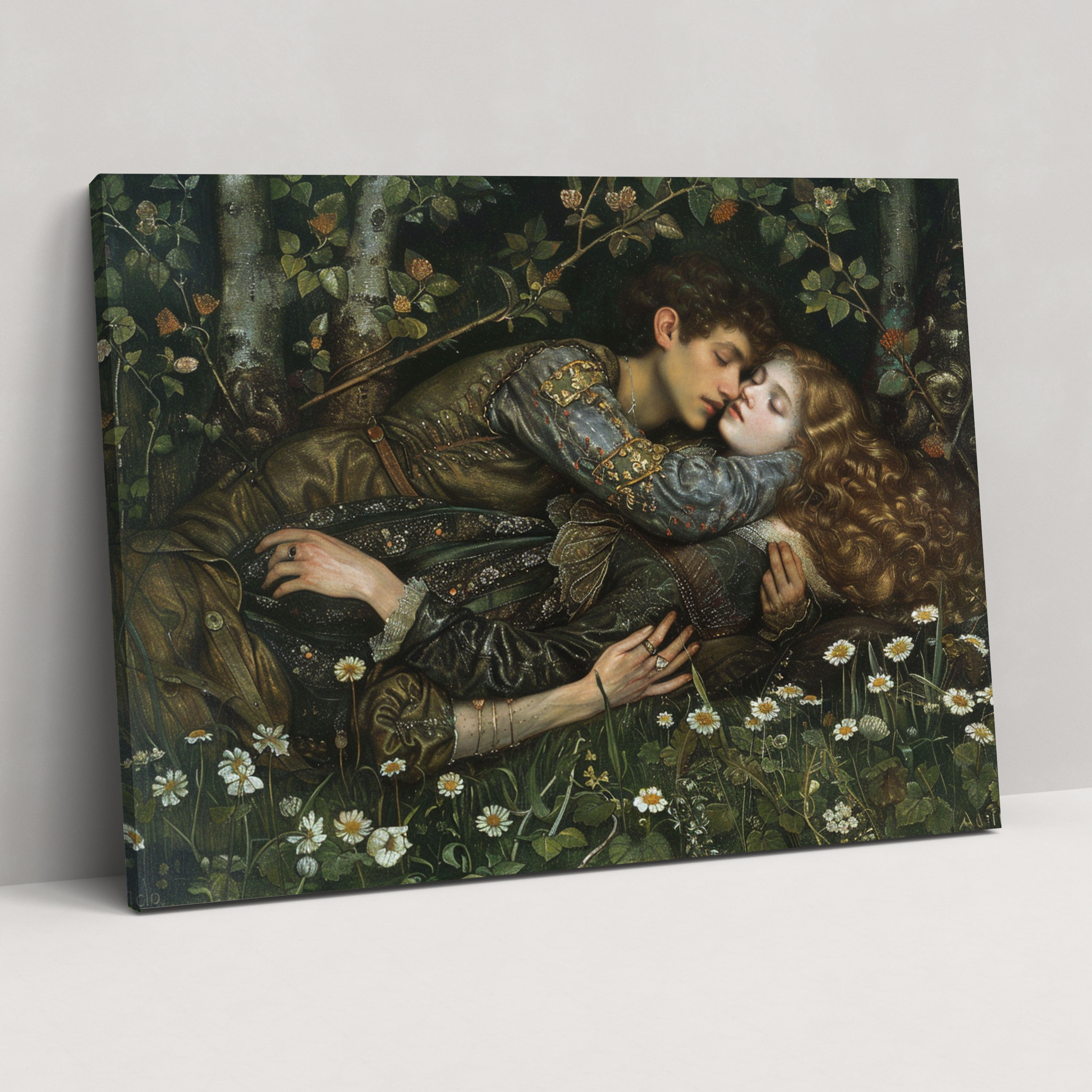 Pre-Raphaelite Brotherhood Love Canvas Print - Pre-Raphaelite Brotherhood, Wall Decoration, Canvas, Wall Art