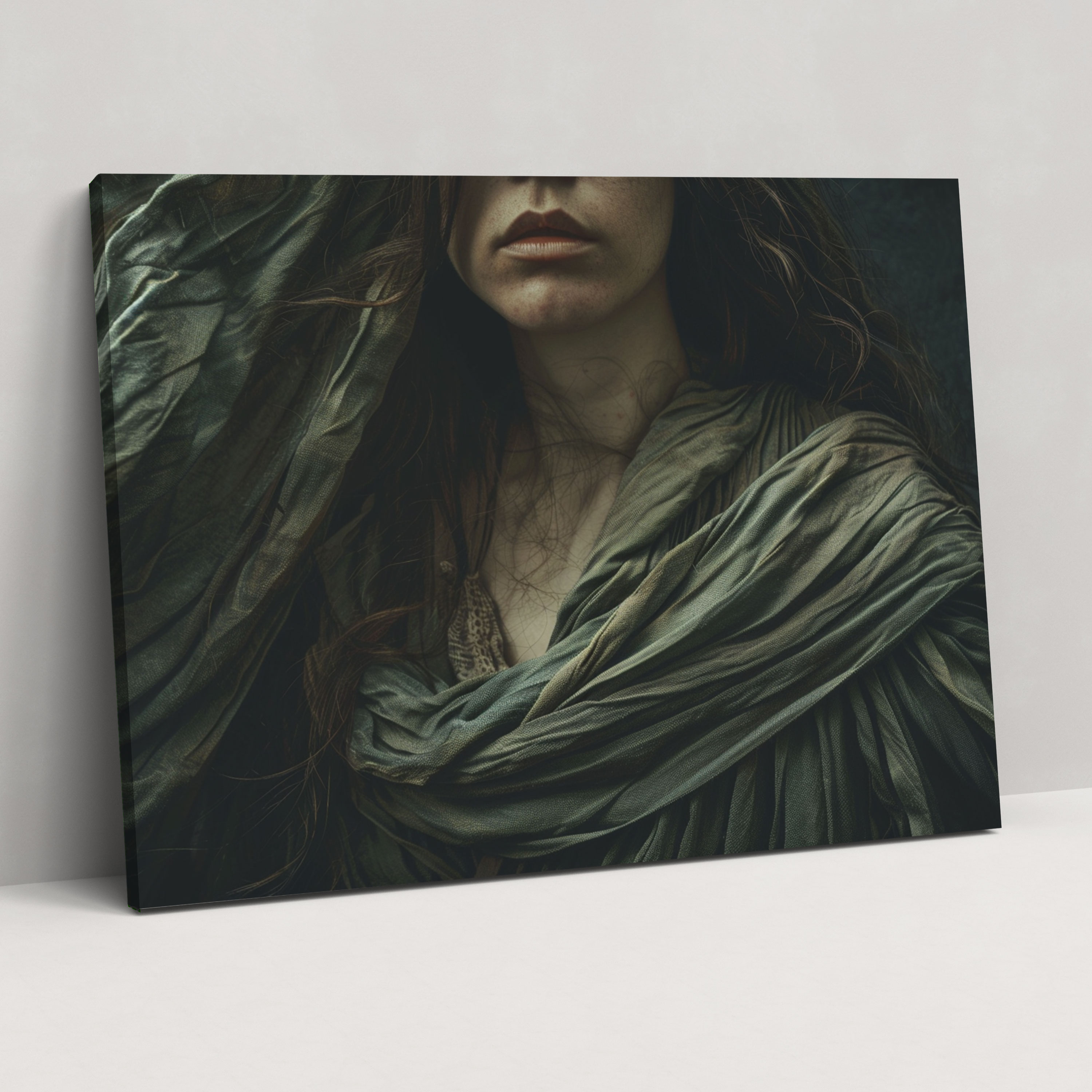 Pre-Raphaelite Brotherhood Noblewoman Canvas Print - Pre-Raphaelite Brotherhood, Canvas Wall Art, Pre-Raphaelite Brotherhood, Canvas Print