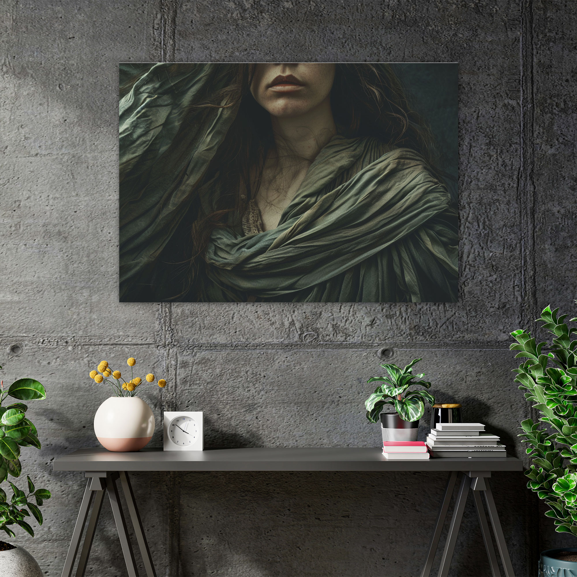 Pre-Raphaelite Brotherhood Noblewoman Canvas Print - Pre-Raphaelite Brotherhood, Canvas Wall Art, Pre-Raphaelite Brotherhood, Canvas Print