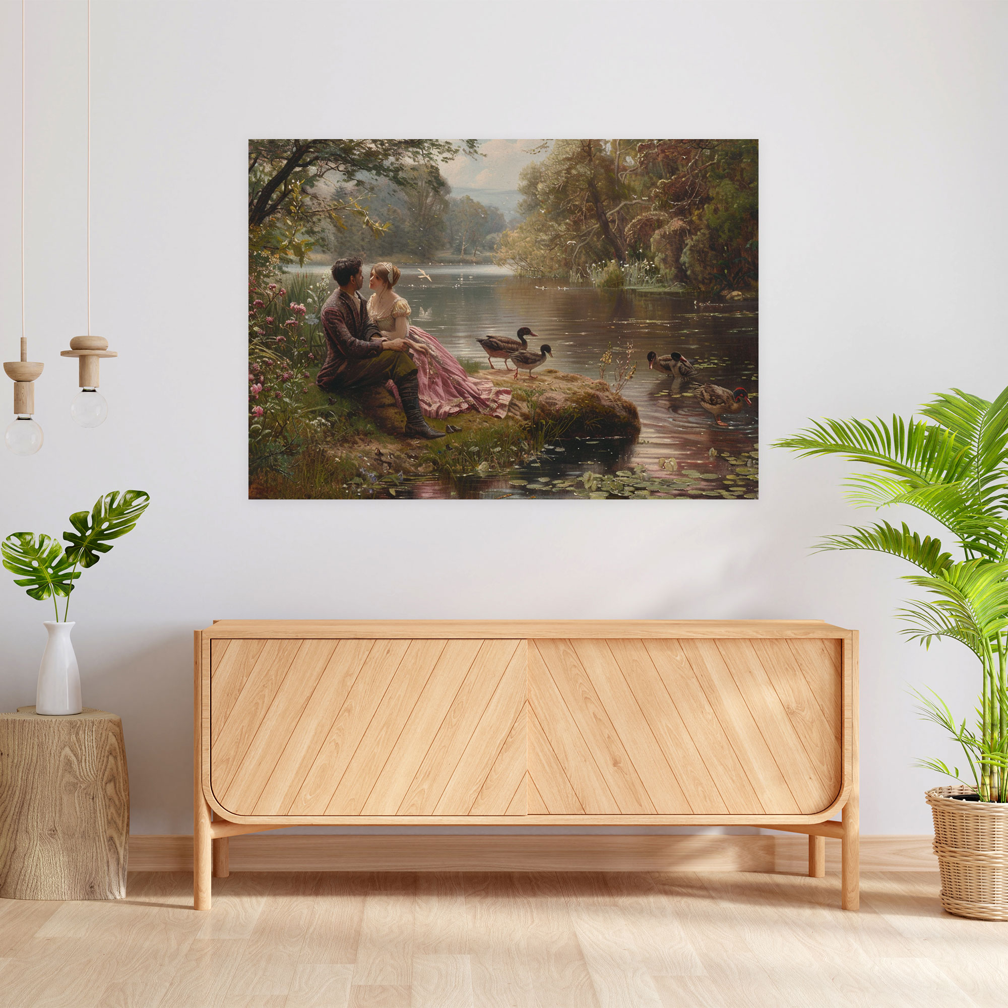Pre-Raphaelite Brotherhood Wall Decoration Canvas Print - Pre-Raphaelite Brotherhood, Wall Art, Canvas Print, Home Decoration