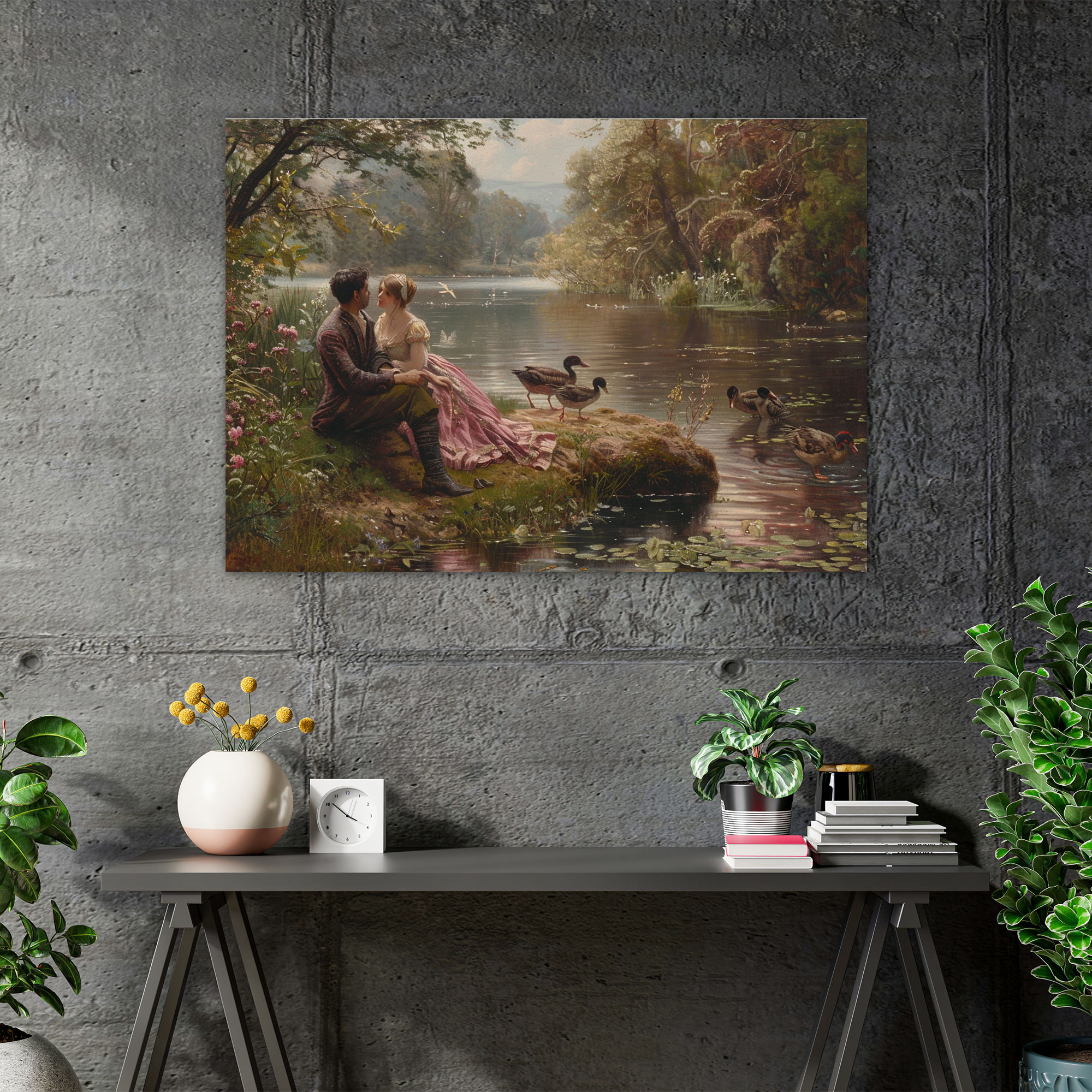 Pre-Raphaelite Brotherhood Wall Decoration Canvas Print - Pre-Raphaelite Brotherhood, Wall Art, Canvas Print, Home Decoration