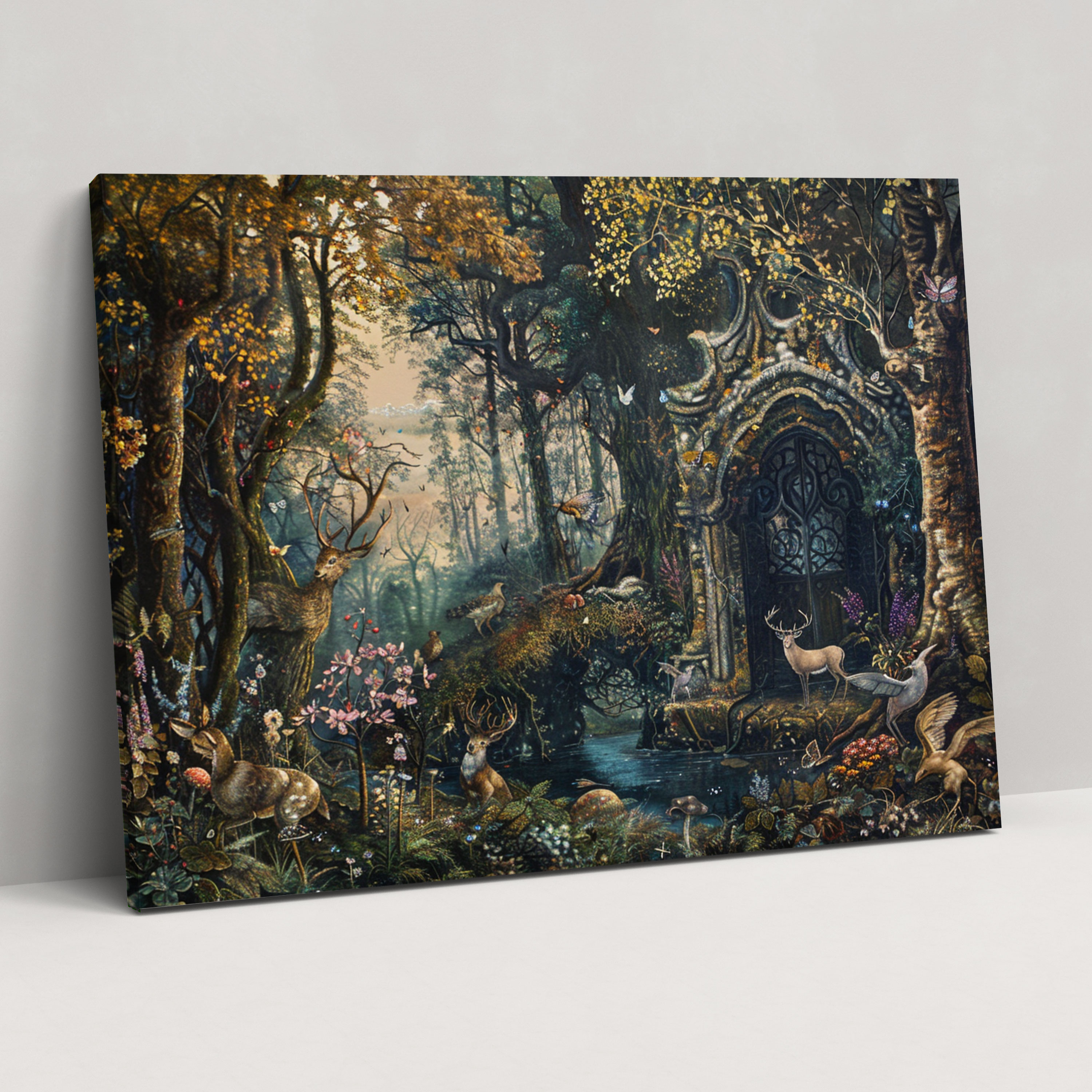 Enchanting Pre-Raphaelite Brotherhood Canvas Print - Pre-Raphaelite Brotherhood, Wall Art, Canvas Wall Art, Pre-Raphaelite Brotherhood