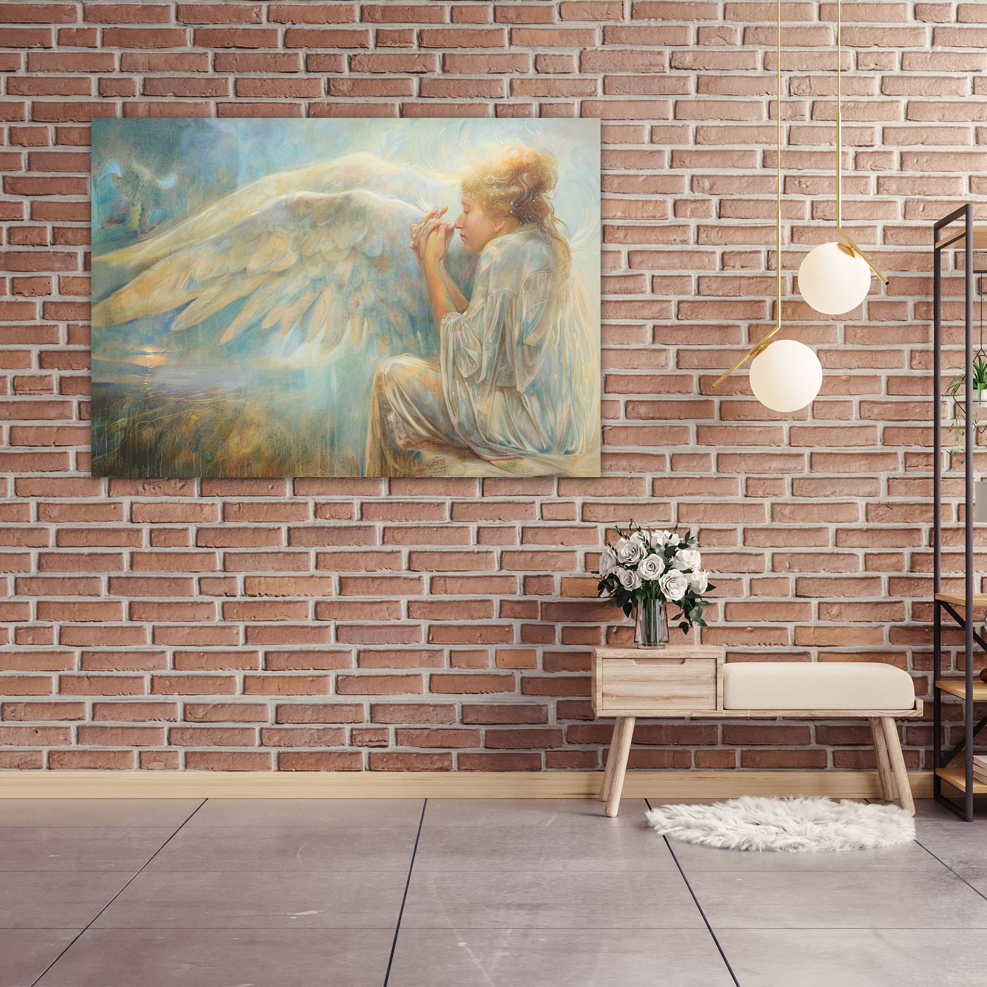 Heavenly Pre-Raphaelite Brotherhood Canvas Print - Pre-Raphaelite Brotherhood, Canvas, Canvas Wall Art, Wall Decoration