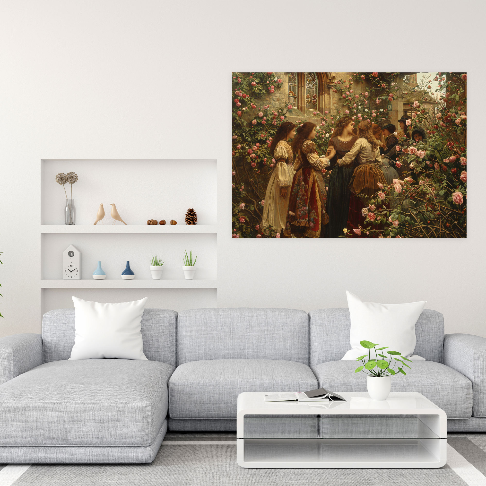 Pre-Raphaelite Brotherhood Canvas Print - Pre-Raphaelite Brotherhood, Pre-Raphaelite Brotherhood, Canvas, Wall Decoration