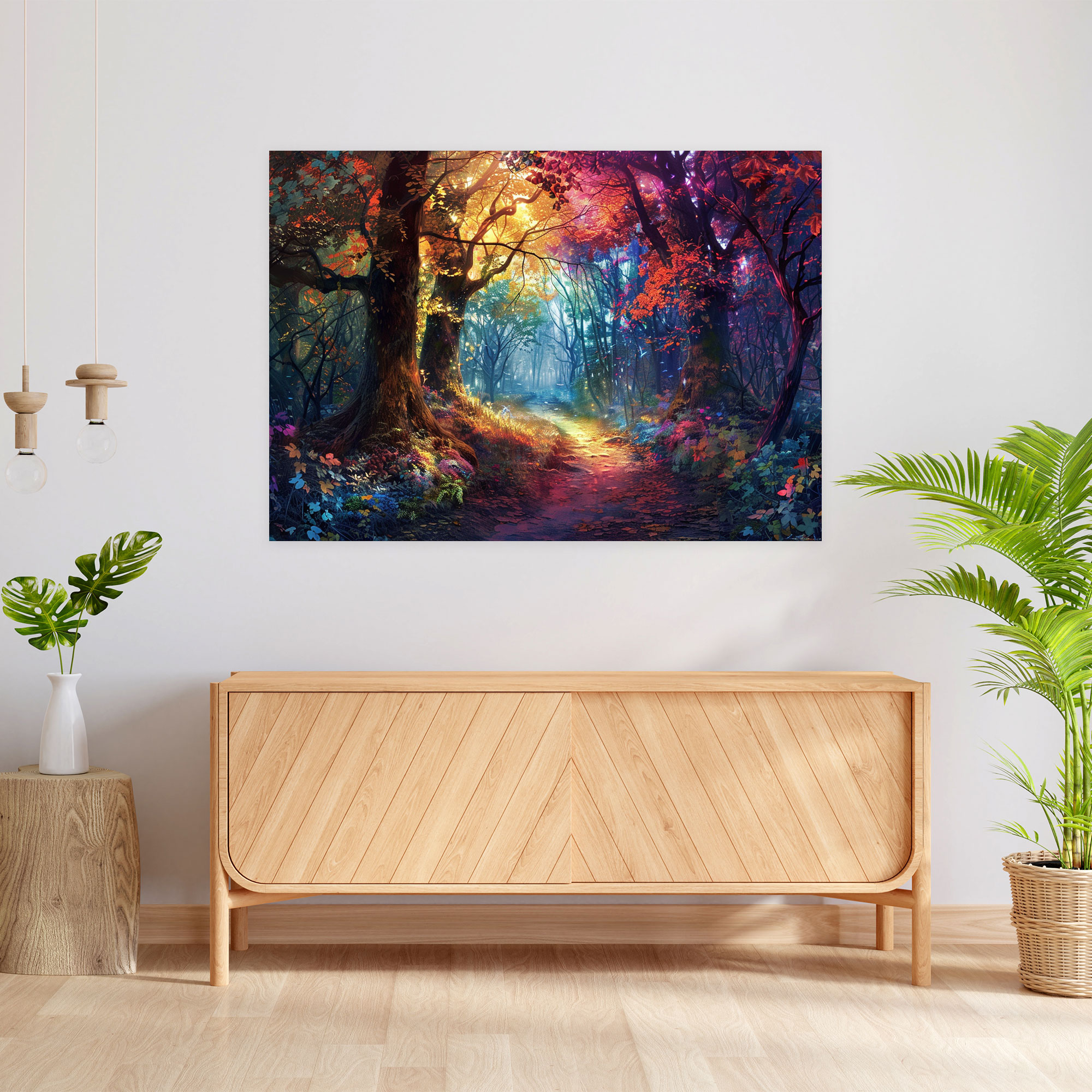 Enchanted Forest Wall Art - Pre-Raphaelite Brotherhood, Wall Art, Wall Decoration, Pre-Raphaelite Brotherhood