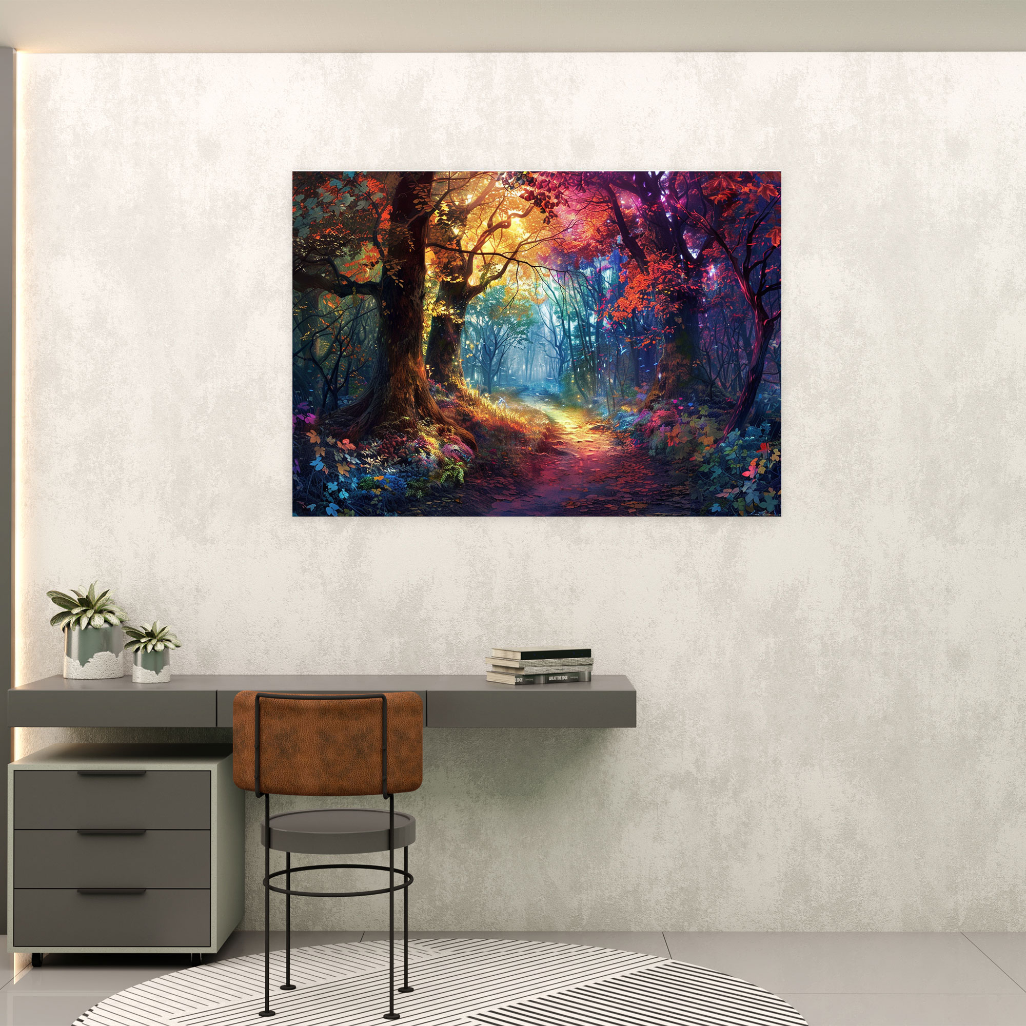 Enchanted Forest Wall Art - Pre-Raphaelite Brotherhood, Wall Art, Wall Decoration, Pre-Raphaelite Brotherhood