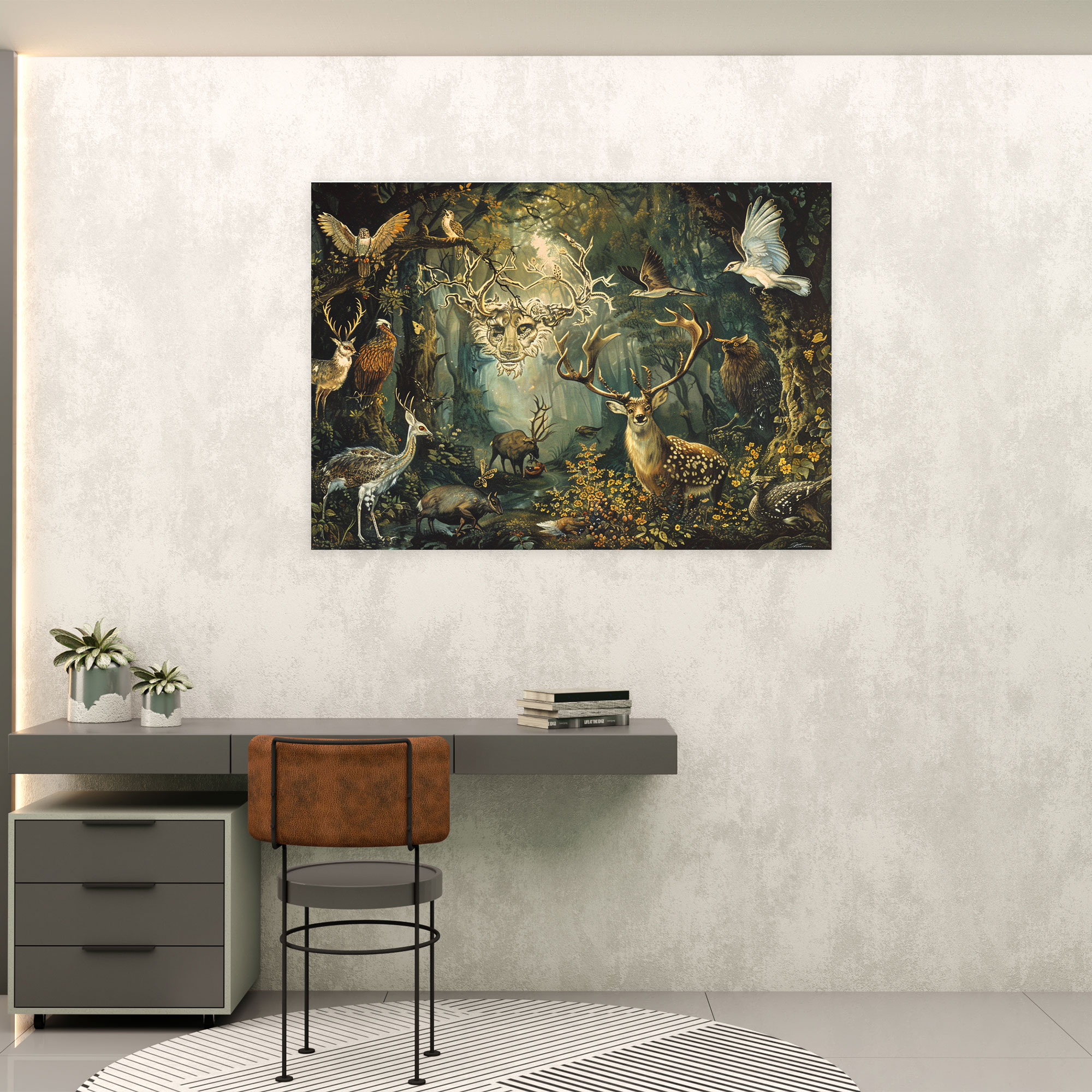 Mythical Creatures Canvas Print - Pre-Raphaelite Brotherhood, Canvas Wall Art, Pre-Raphaelite Brotherhood, Canvas Print